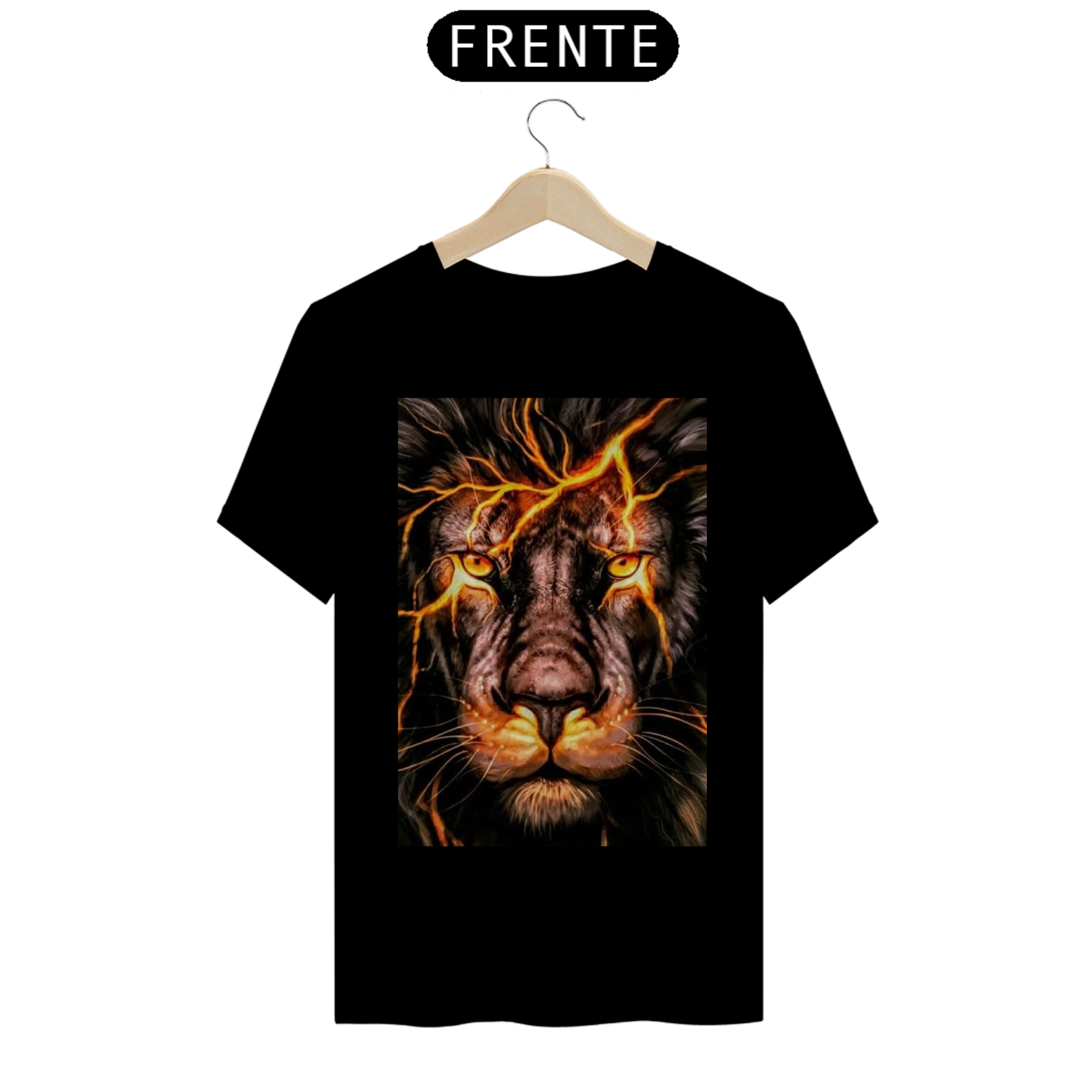 T-SHIRT PREMIUM - LEAO/RAIOS