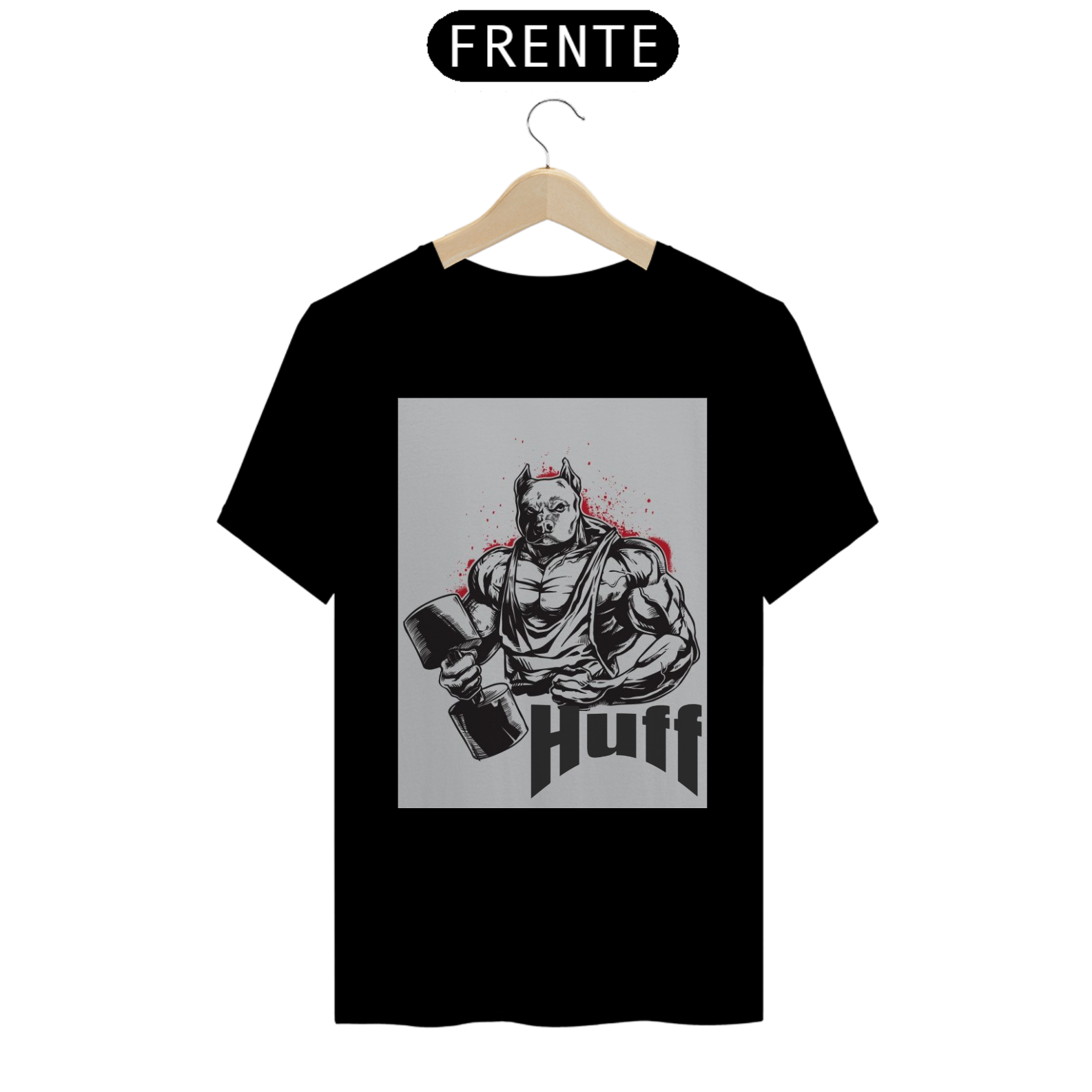 Nome do produto  camiseta dog huff ediçao limitada