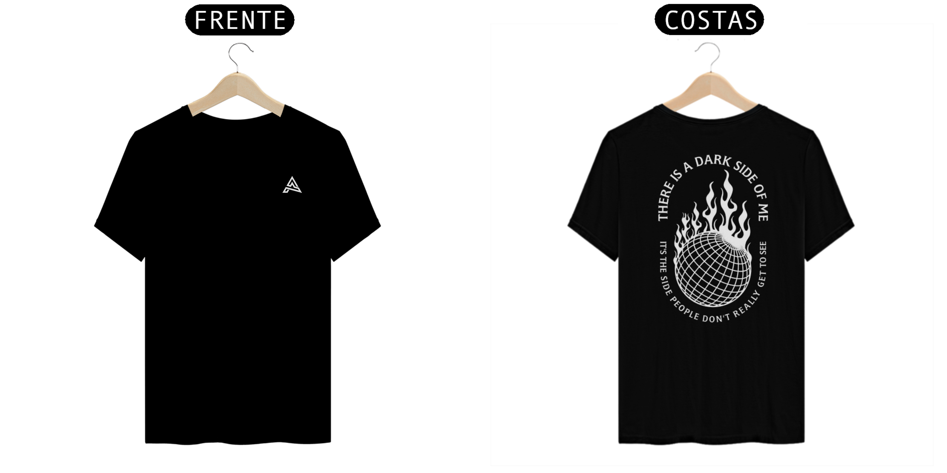 Nome do produto: T-Shirt (There is a dark side of me)