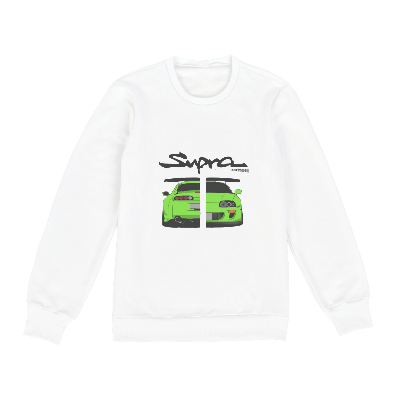 moletom branco supra