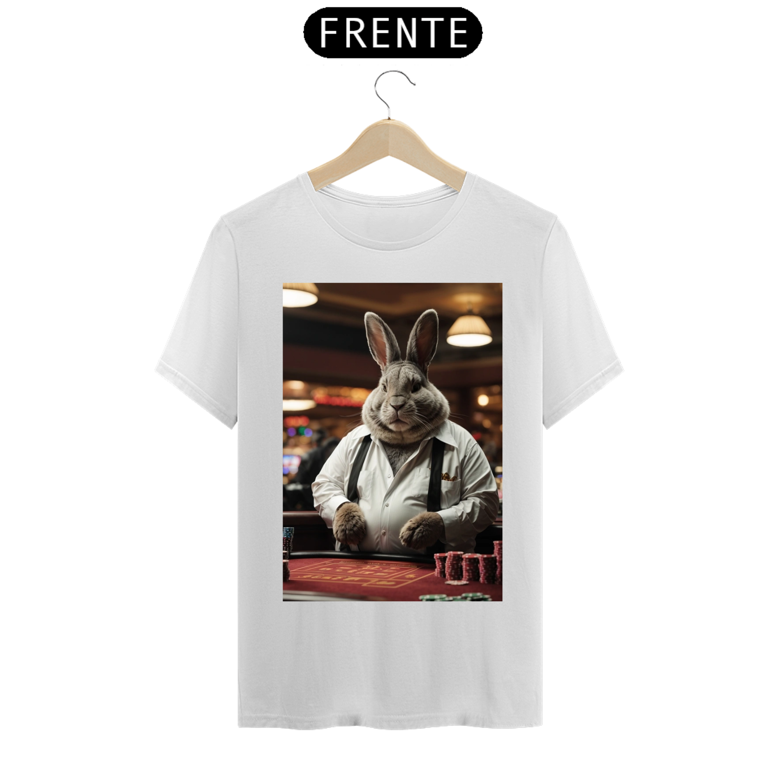 T-Shirt Classic Coelho poker