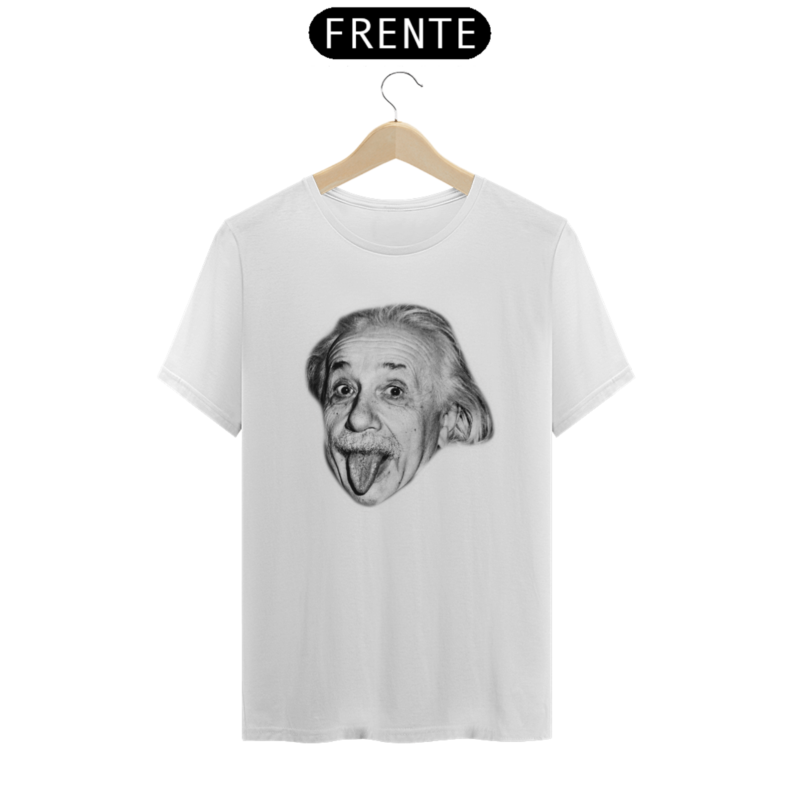 Camiseta Clássica Albert Einstein Masculina
