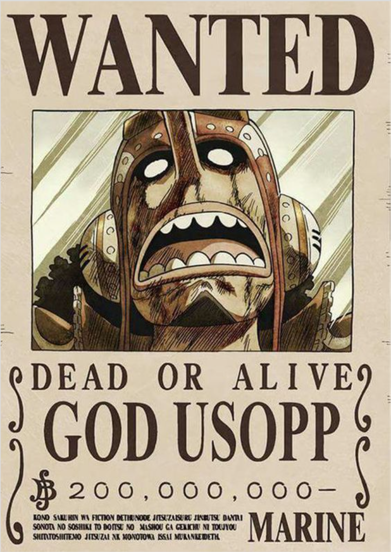 Nome do produto: Procurados de One Piece - Coleção A4