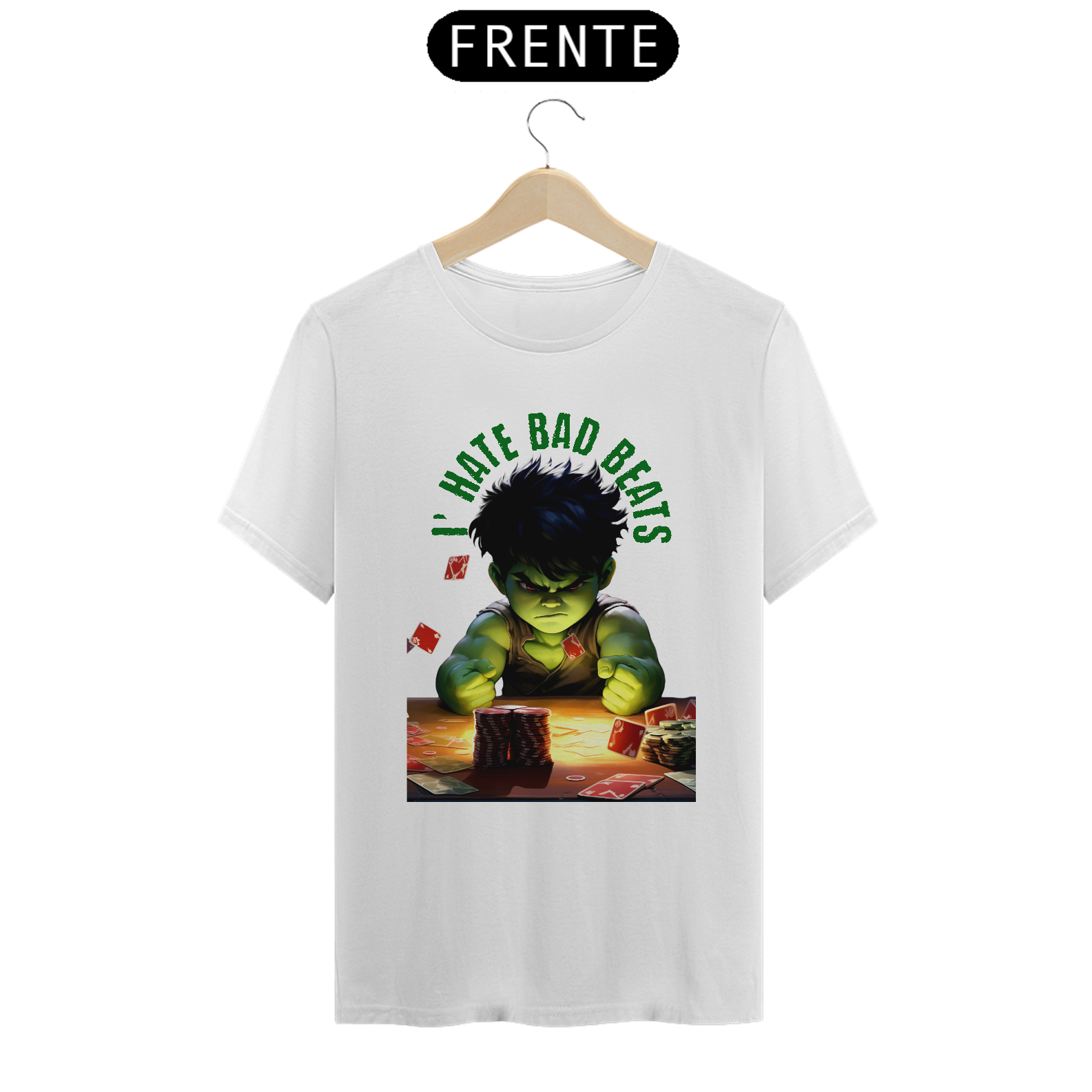 t-shirt hulk poker