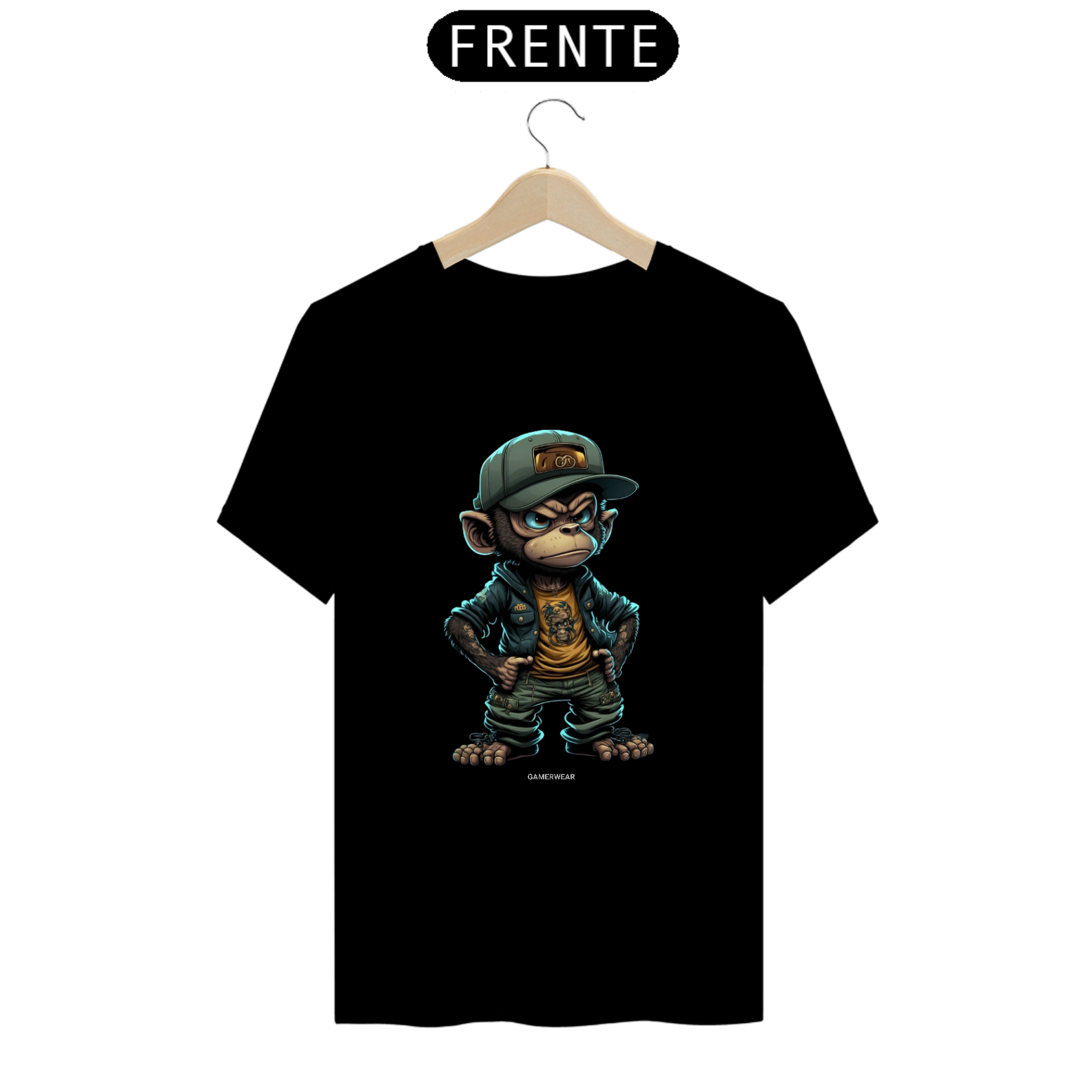 t-shirt estonada monkey