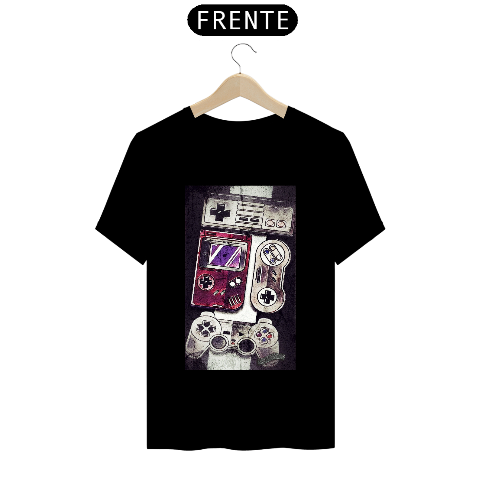 t-shirt estonada console 