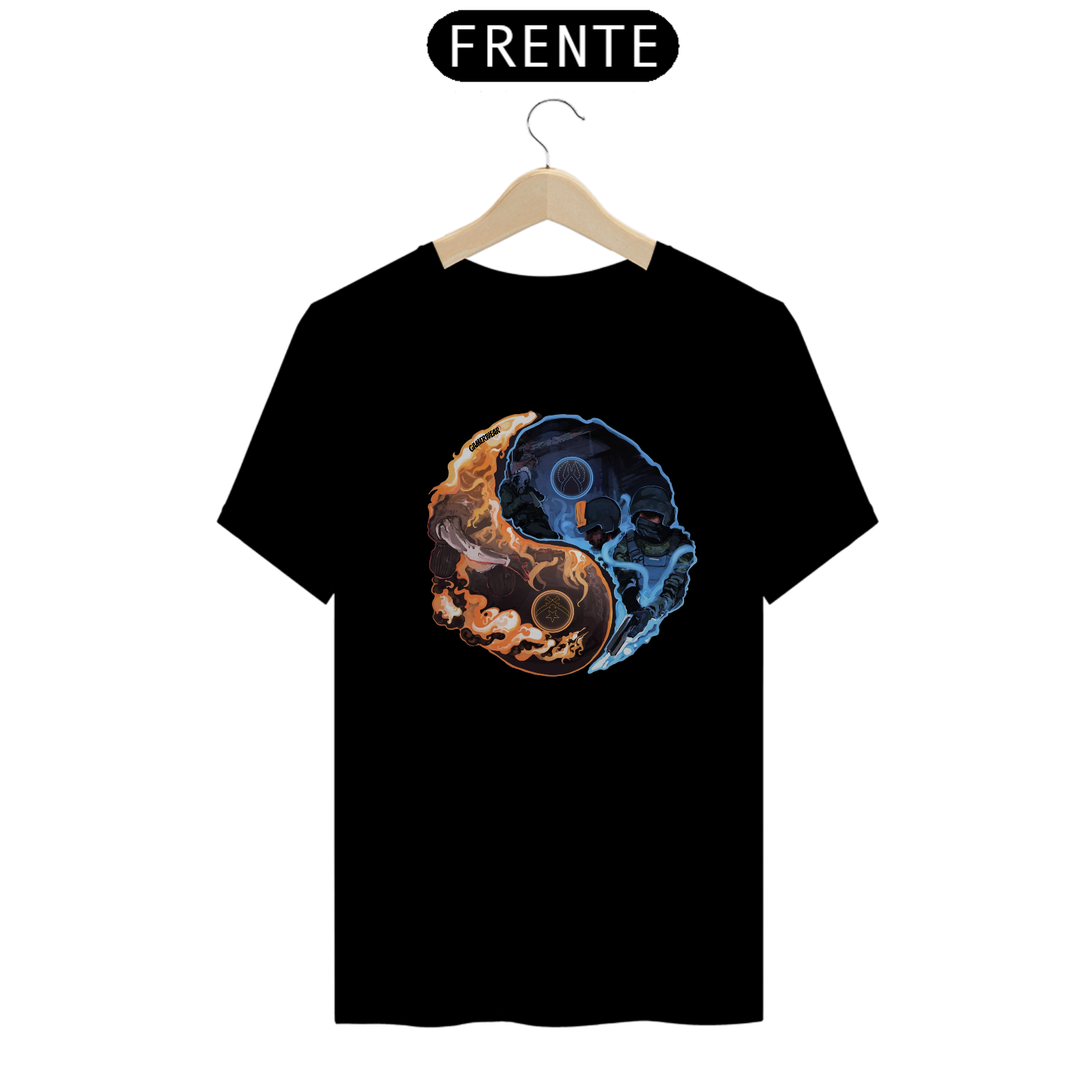 t-shirt yingyang