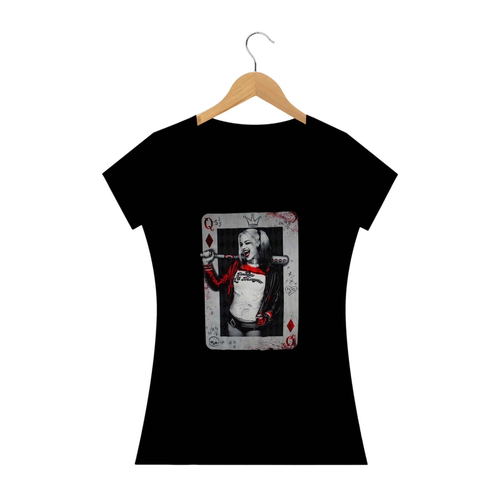 t-shirt feminina harleyqueen