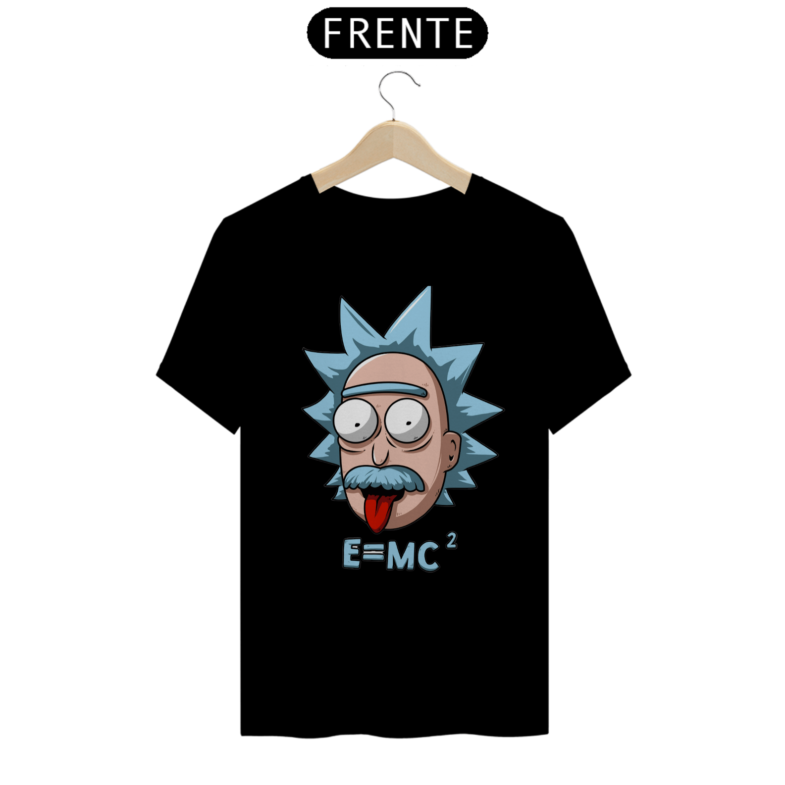 Camiseta unissex - Rick and Morty - Einstein