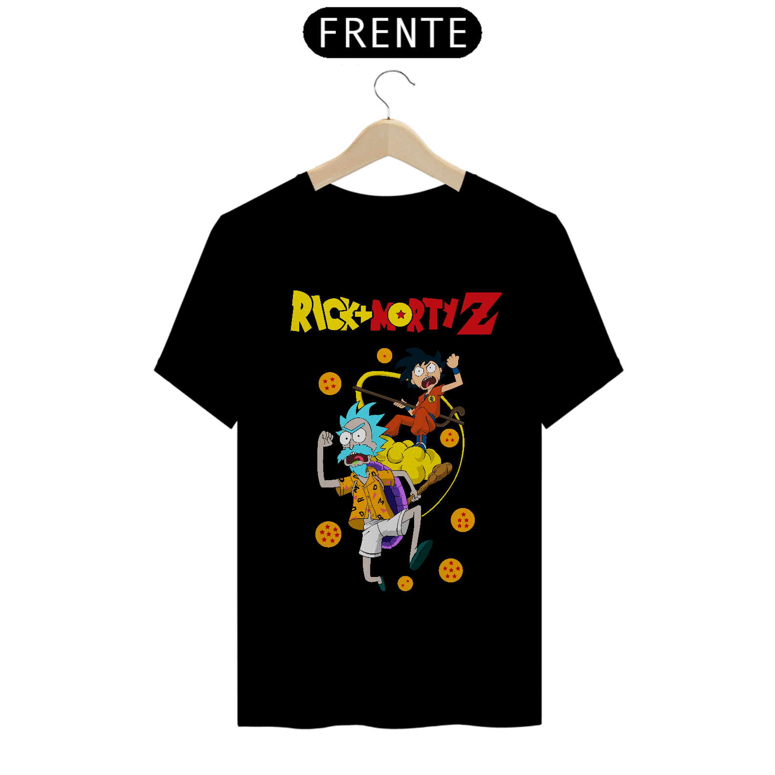 Camiseta unissex - Rick and Morty - Dragon Rick