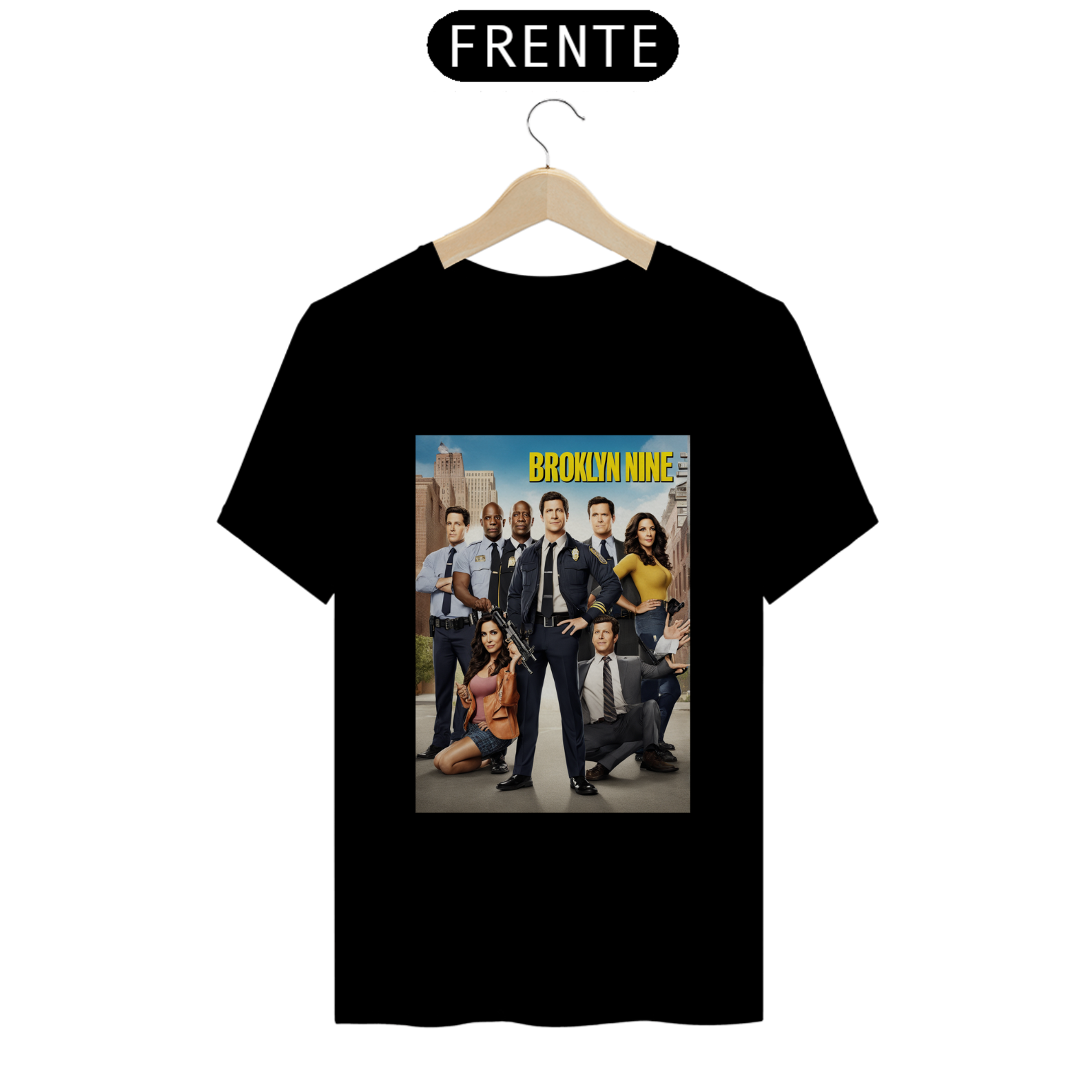 Nome do produto: Camisa Brooklyn Nine-Nine