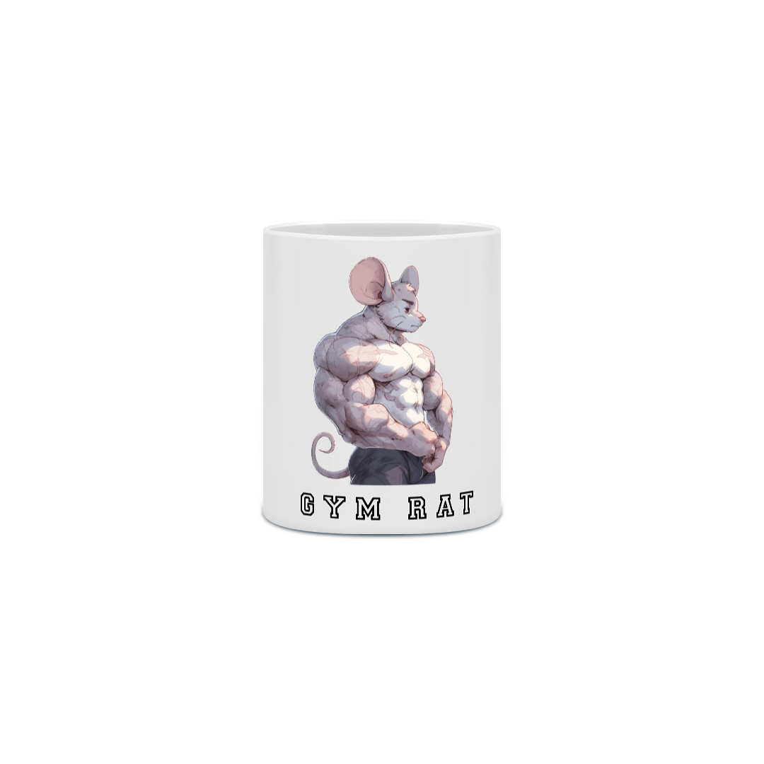 CANECA PERSONALIZADA GYM RAT 