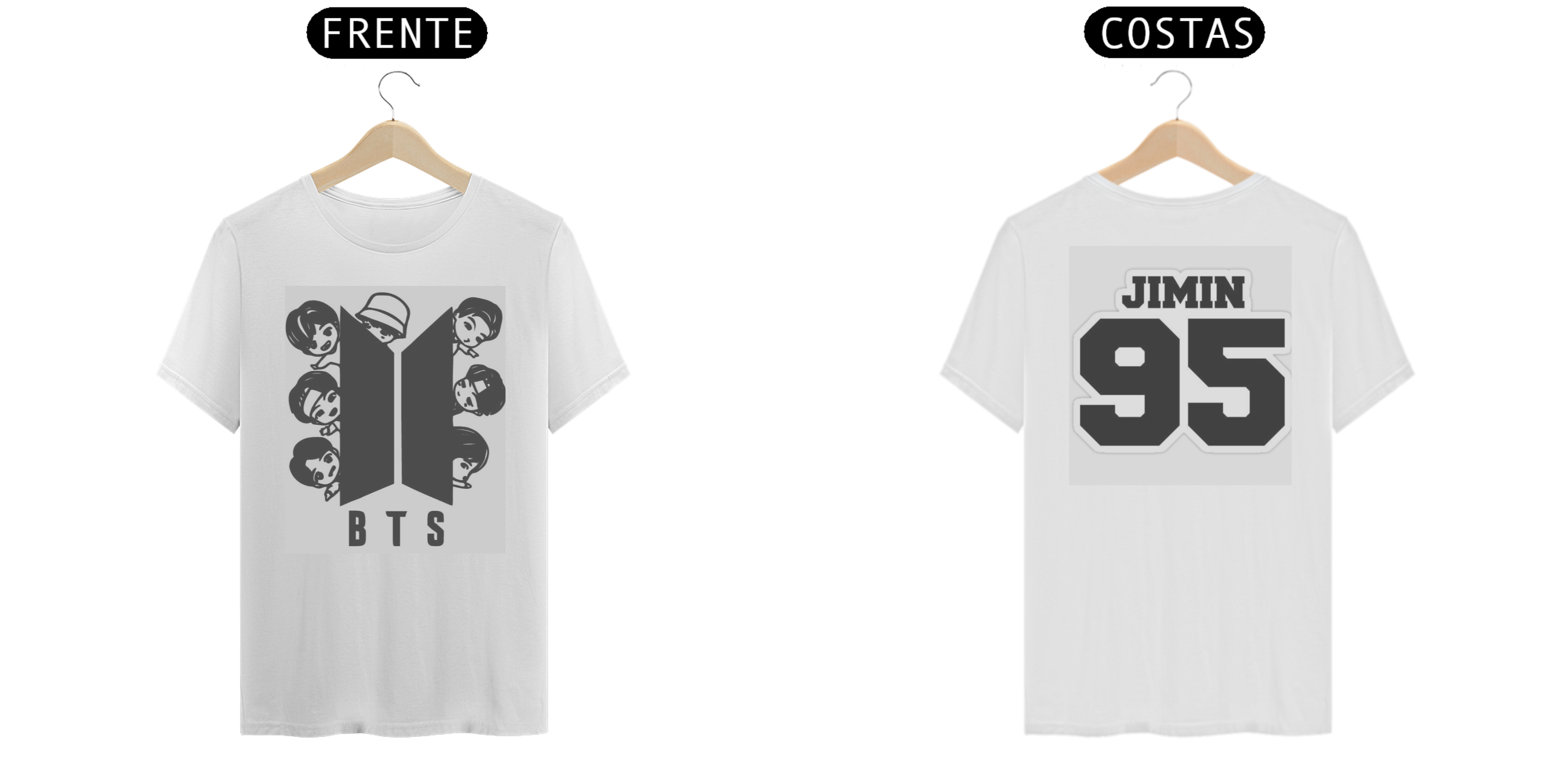 Nome do produto: Camiseta BTS
