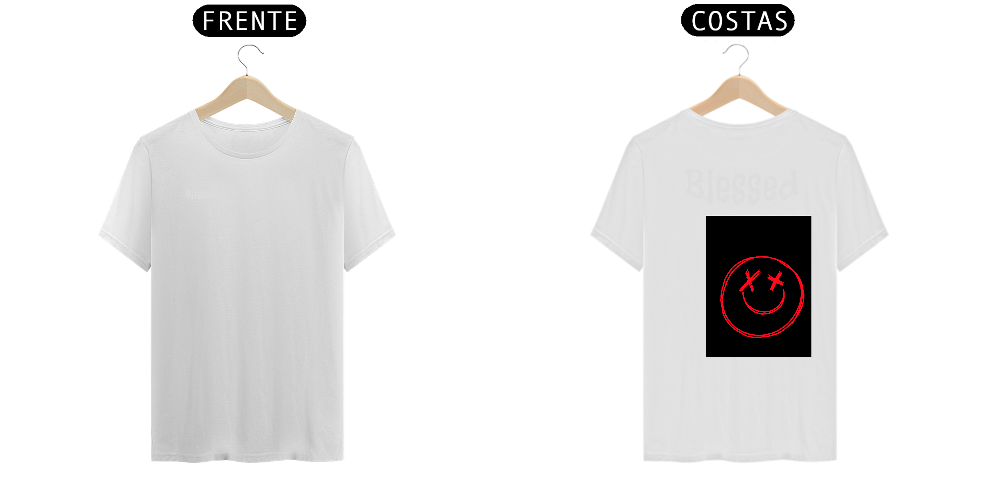 Camiseta básica Blessed