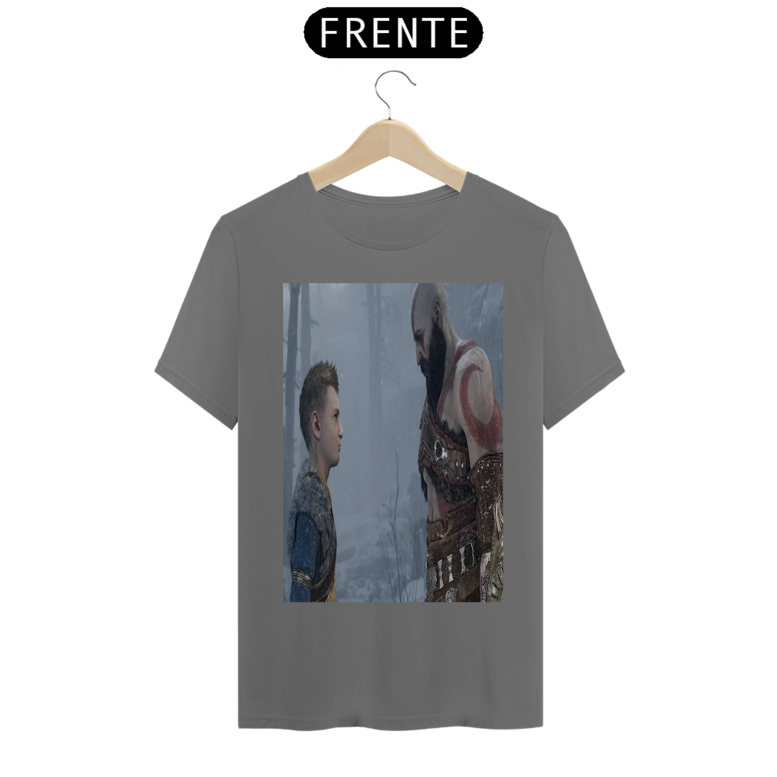 Camiseta com estampa de God Of War