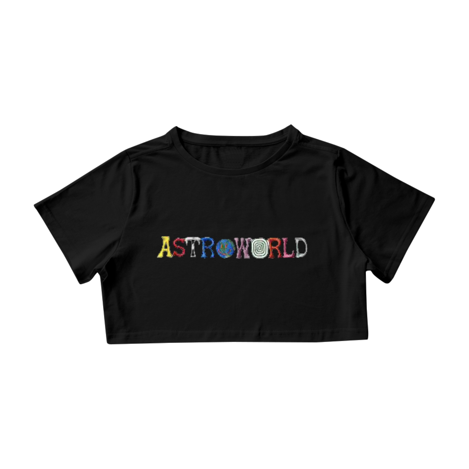 Cropped AstroWorld Travis Scott