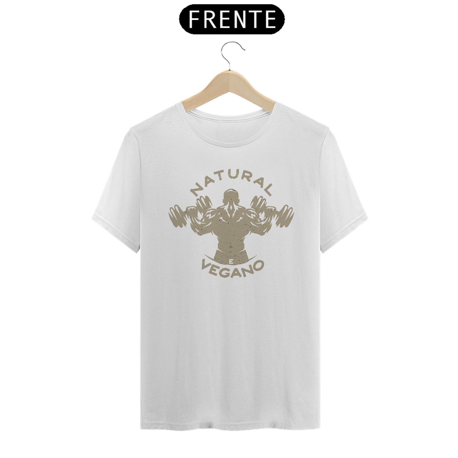 Camisa T-Shirt - Natural e Vegano
