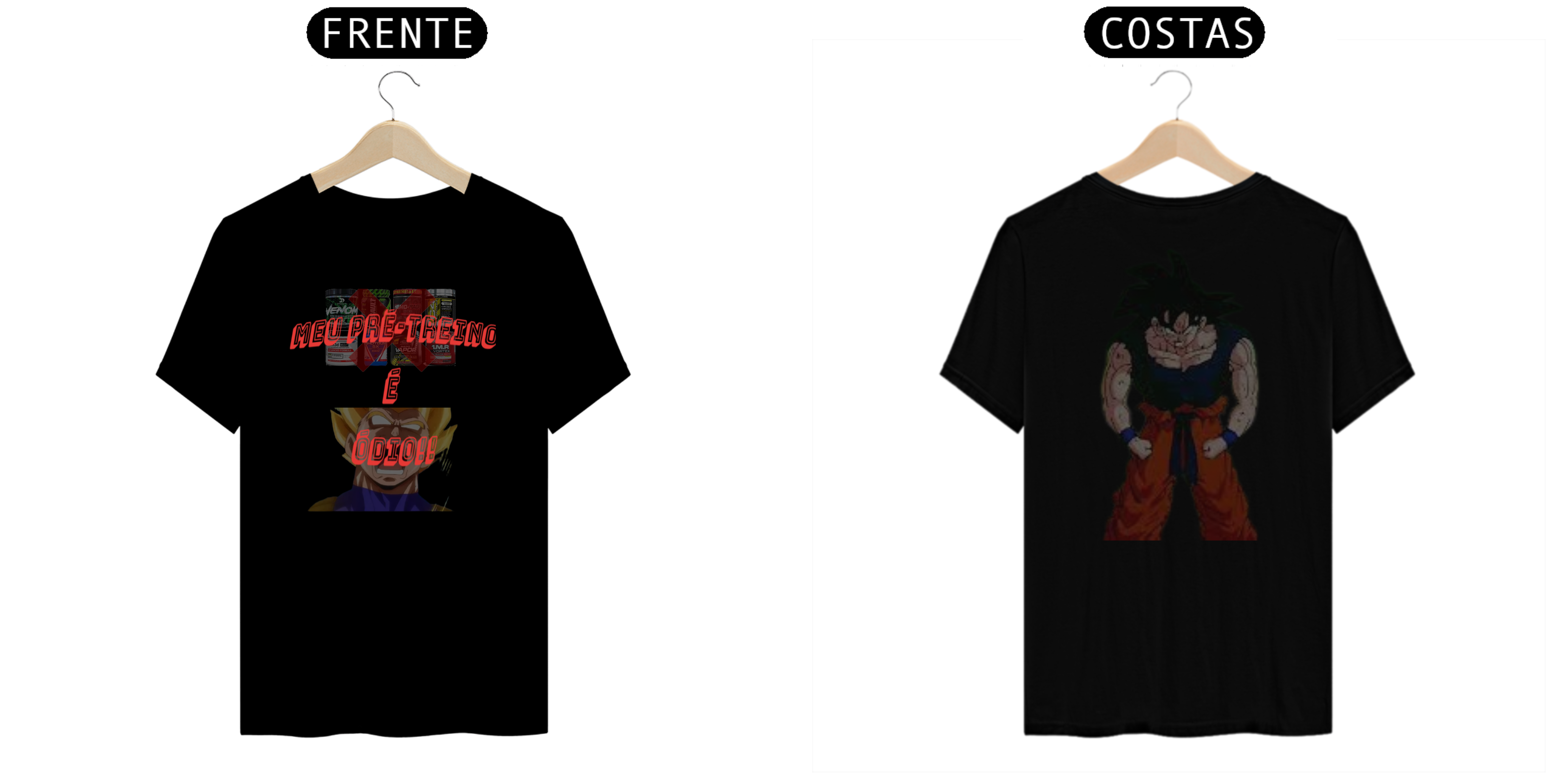 Treine com a força do ódio!