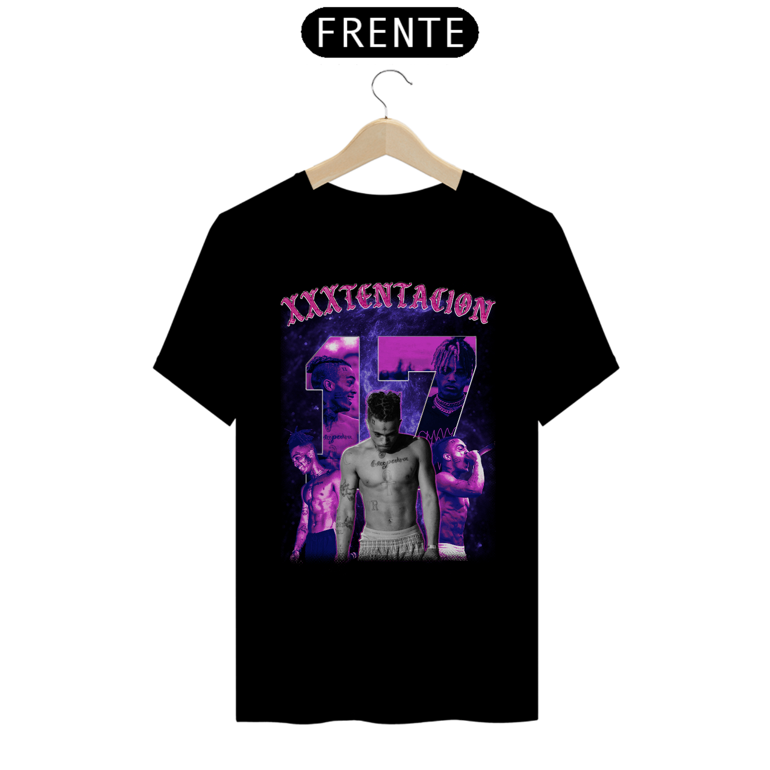 Nome do produto  T-SHIRT XXXTENTACION