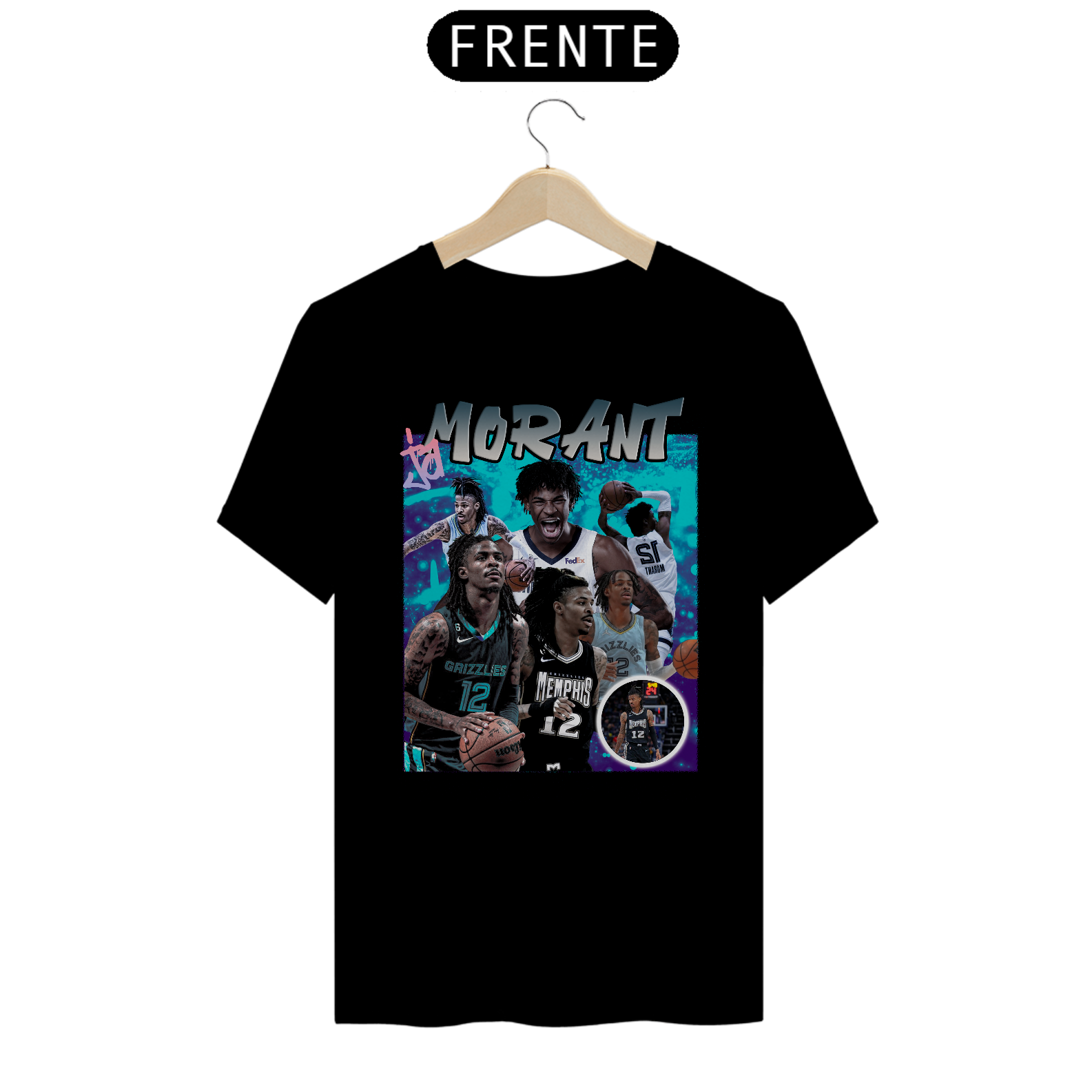Nome do produto  T-SHIRT JA MORANT