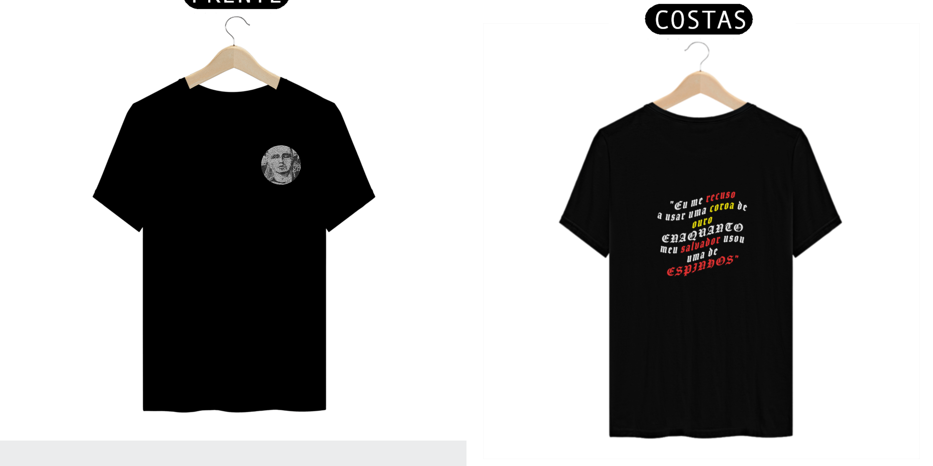 Camiseta Balduíno IV C/frase