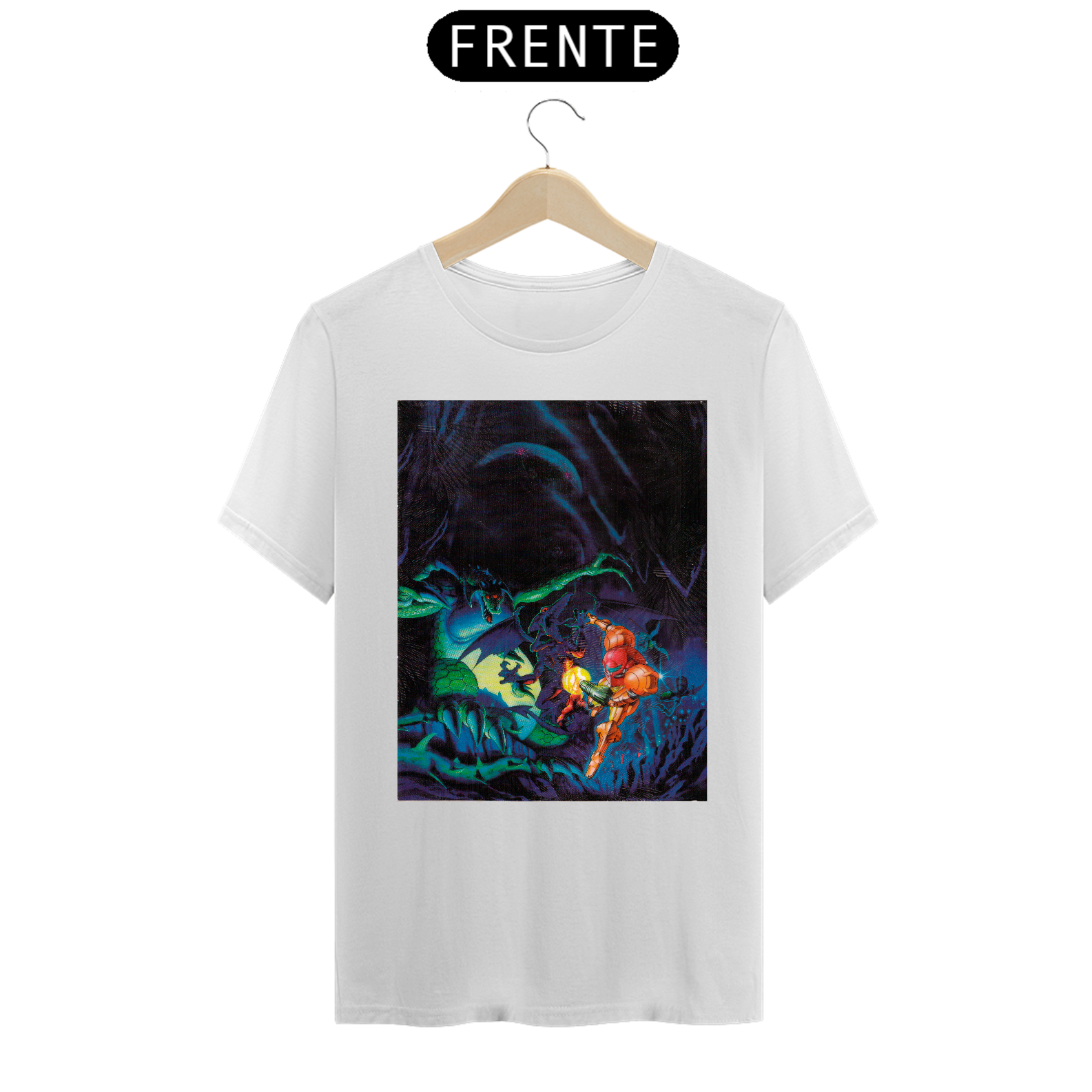 Nome do produto  Camiseta Metroid