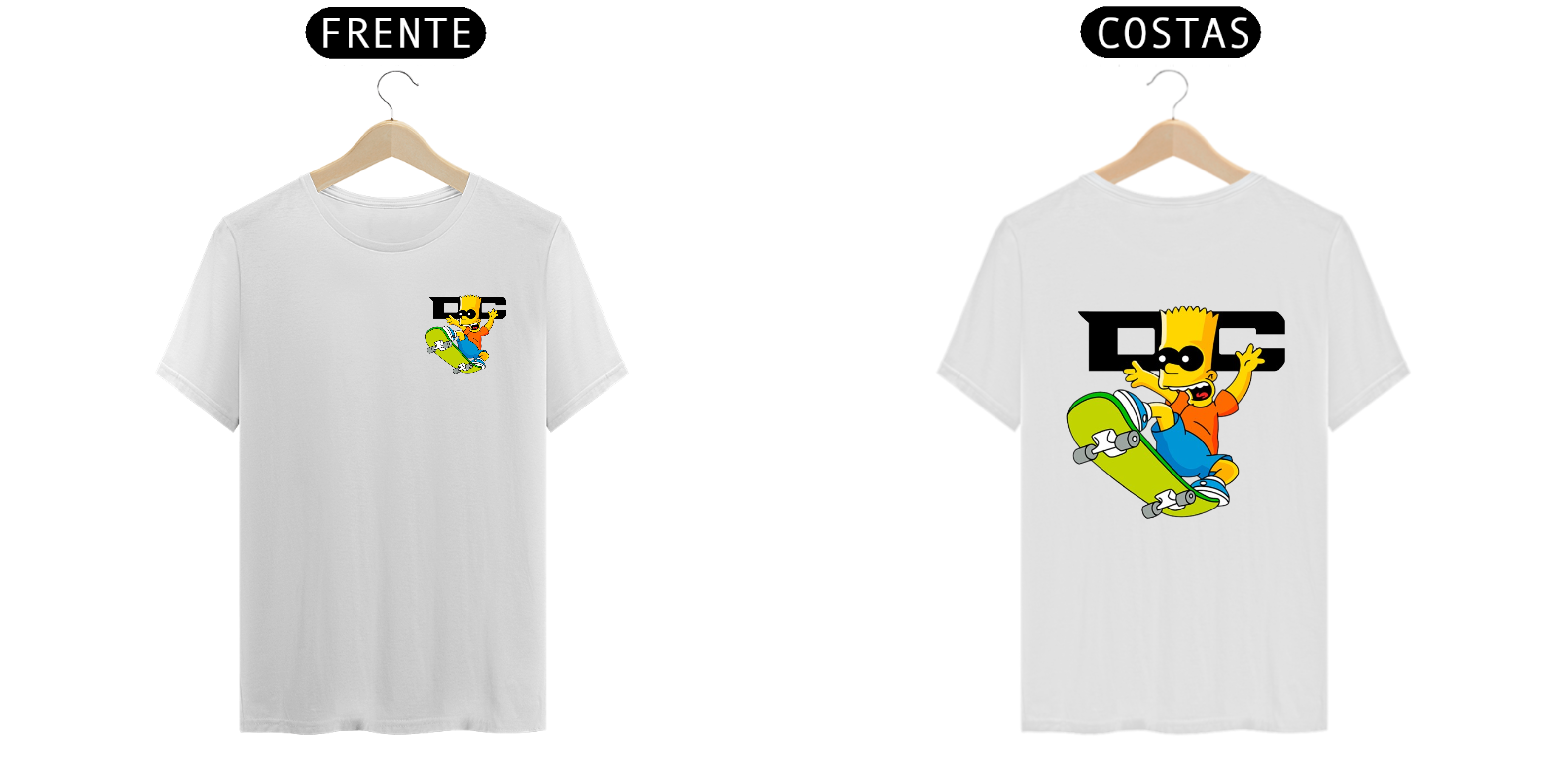 Nome do produto  Camiseta Bart