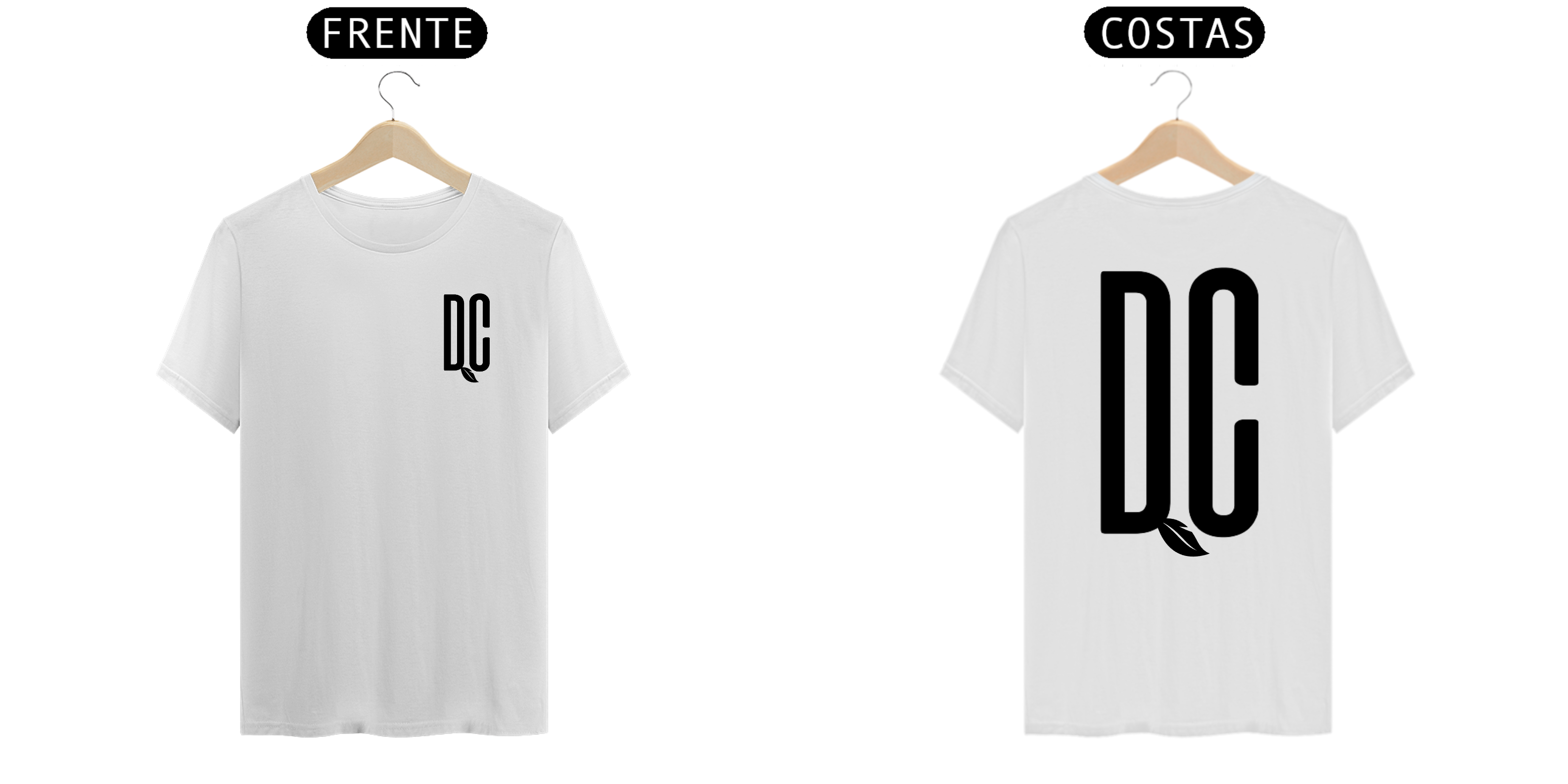 Nome do produto  Camiseta DC com Folha