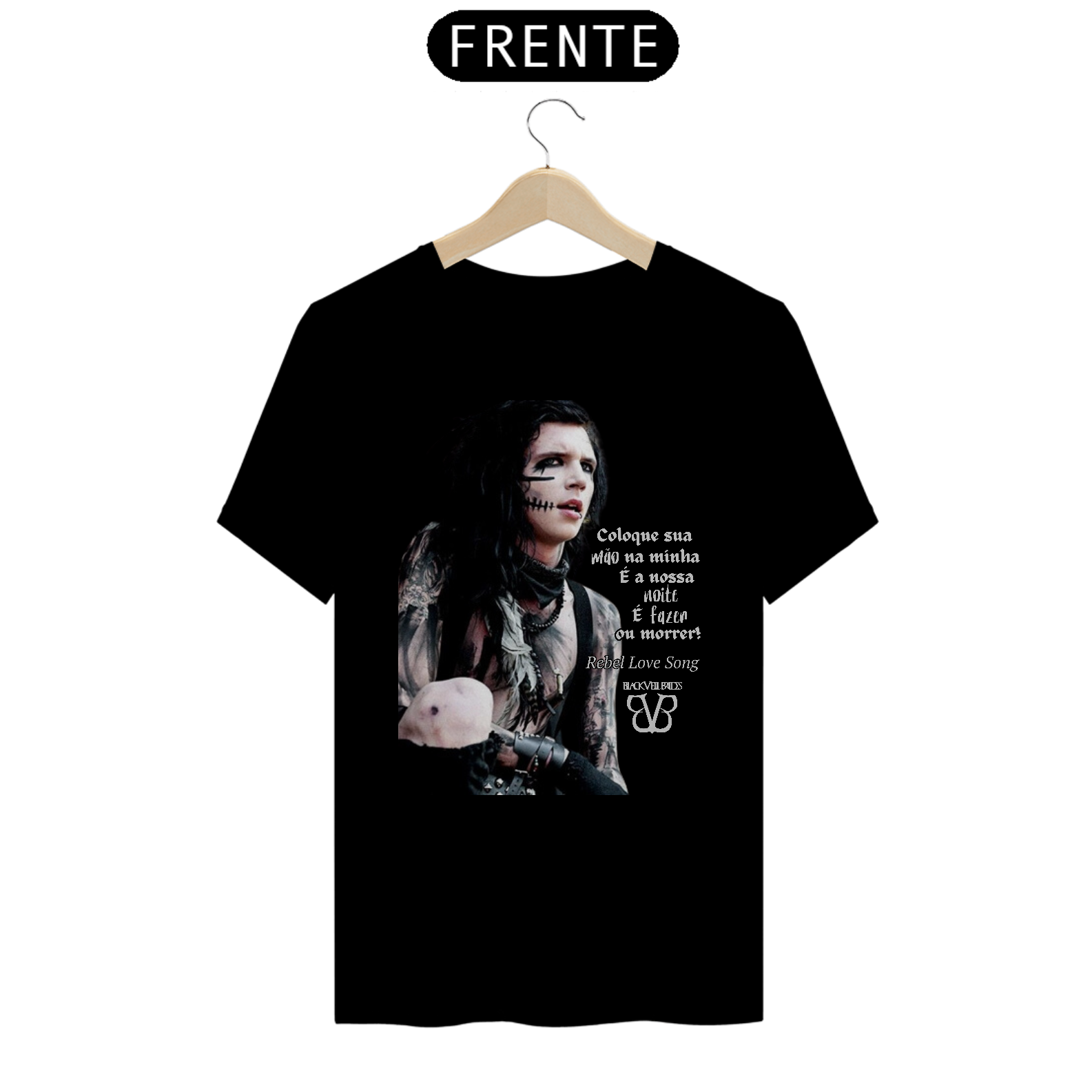 Rock - Black Veil Brides - Coloque sua mão na minha, é a nossa noite, é fazer ou morrer.