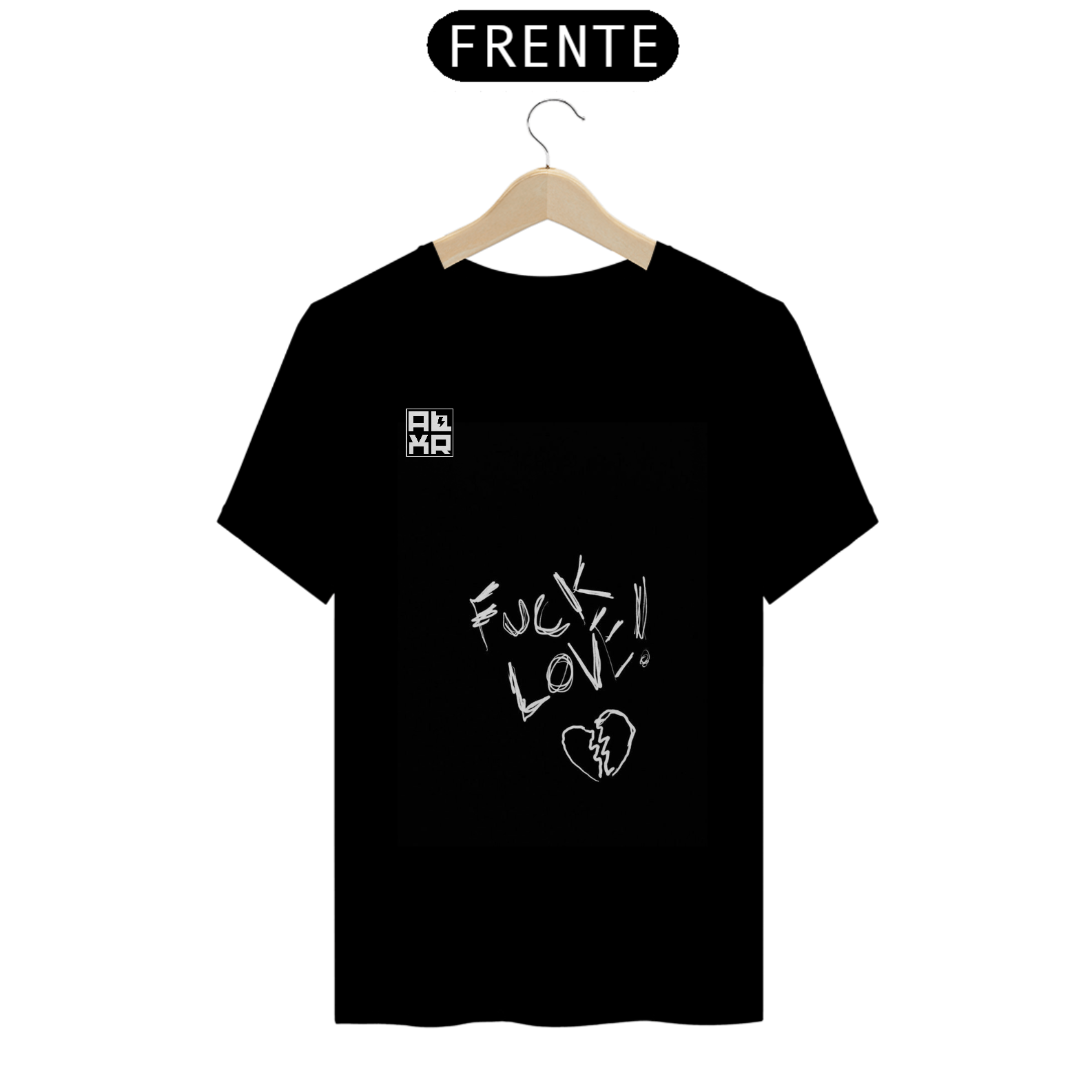 camisa masculina fuck love 