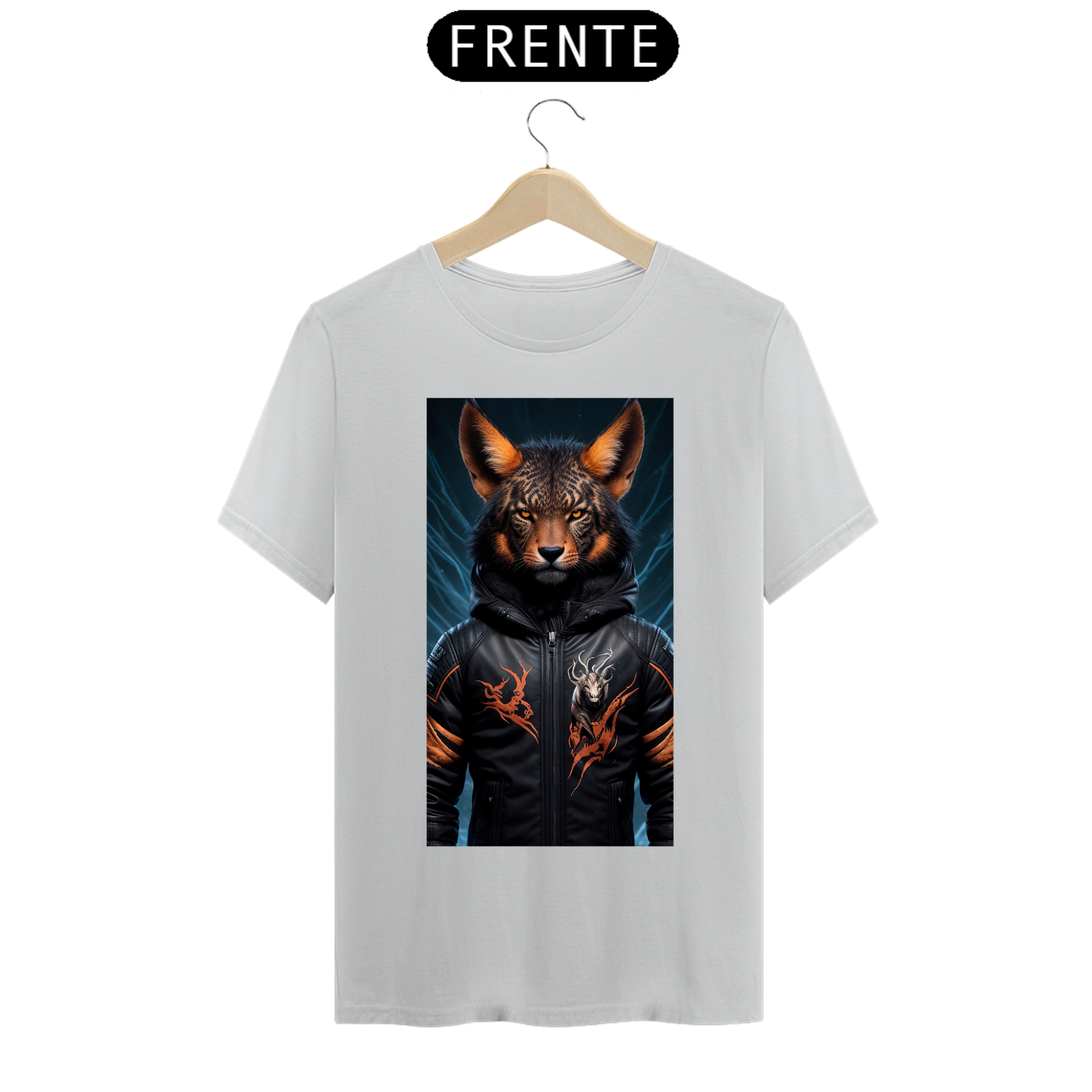 Linda camiseta tigre estiloso