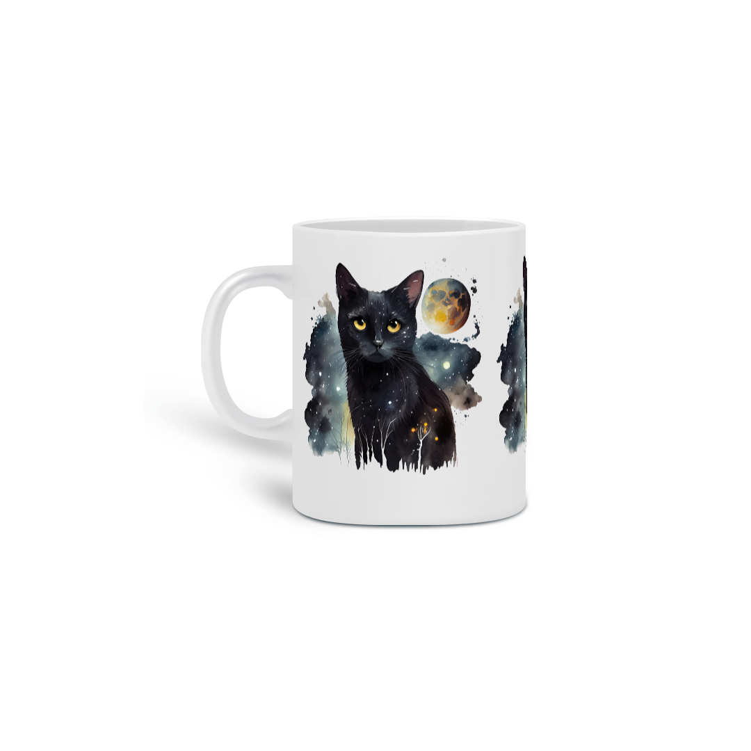 Nome do produto: Gato Preto Lua Cheia