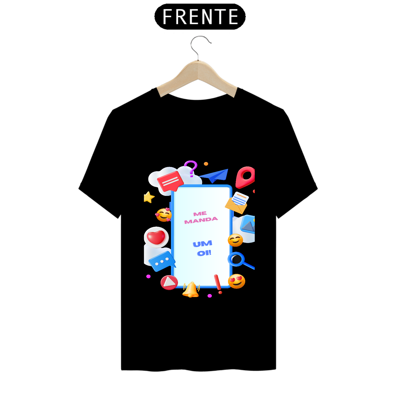 Nome do produto  me manda um oi