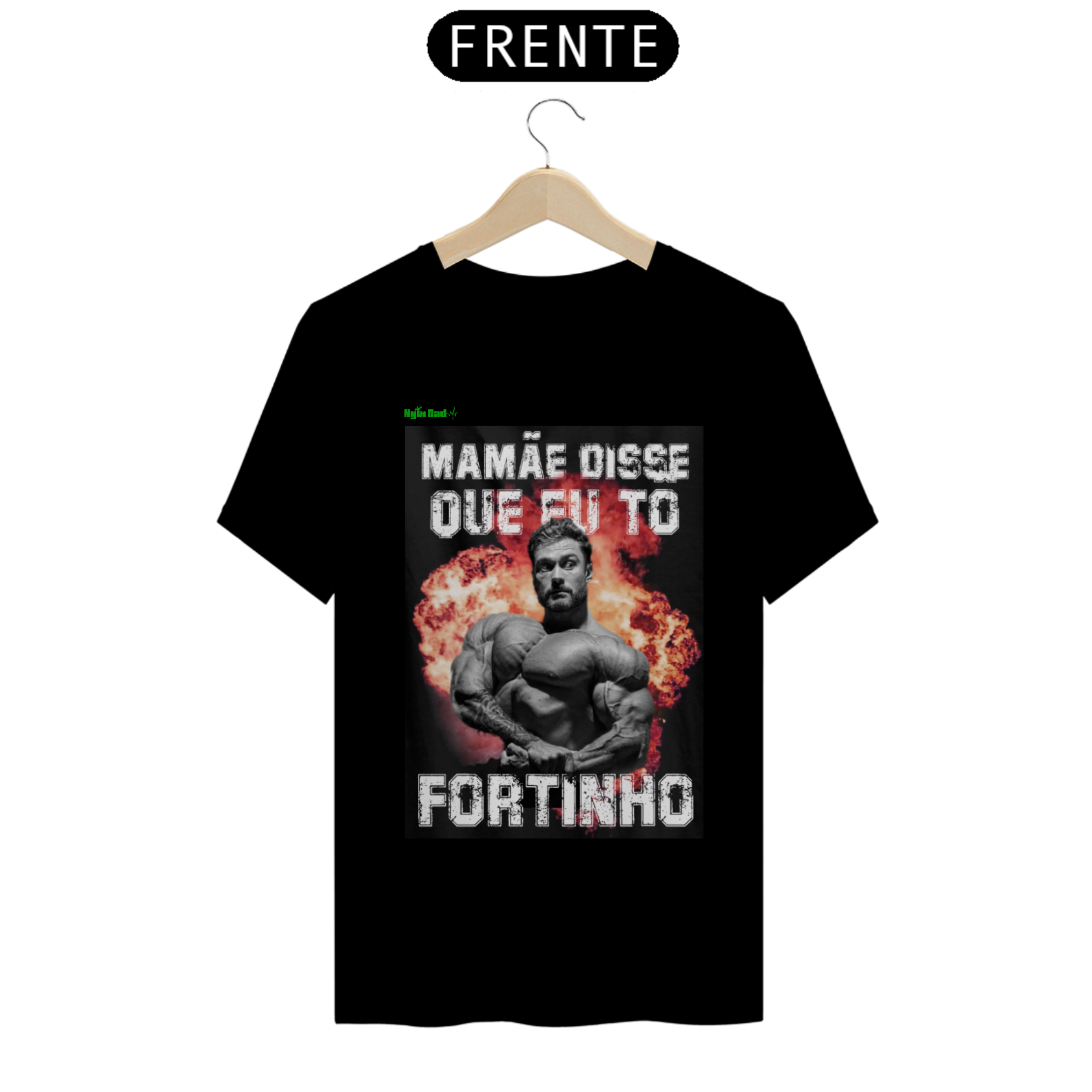 Camisa Chris Bumstead, CBUM Fortinho / 100% algodão modelo Oversized