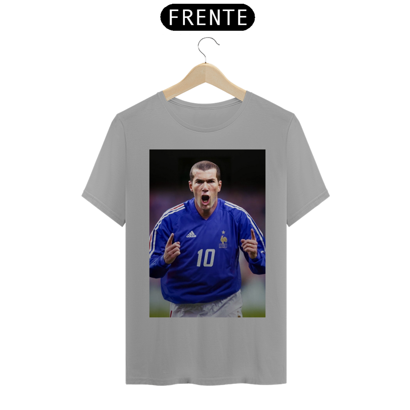 Camisa zidane frança 2002