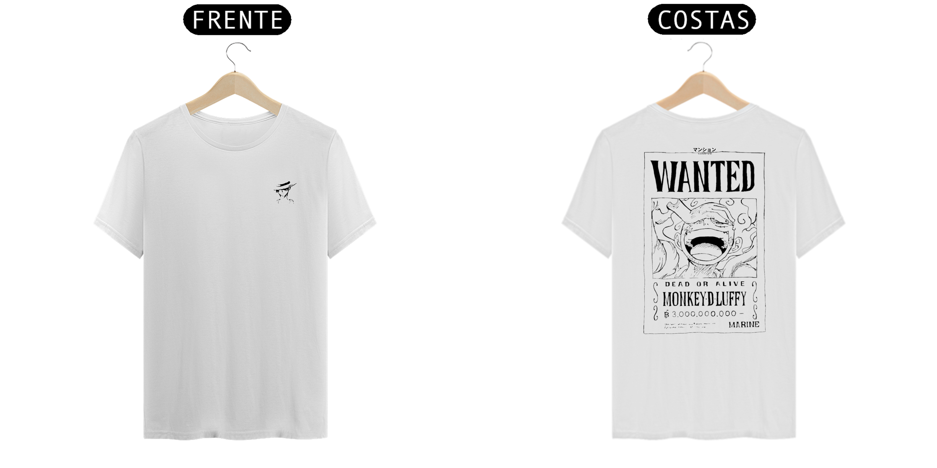 Blusa anime Luffy One Piece