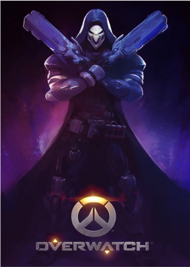 Nome do produto: pôster overwatch 2 reaper