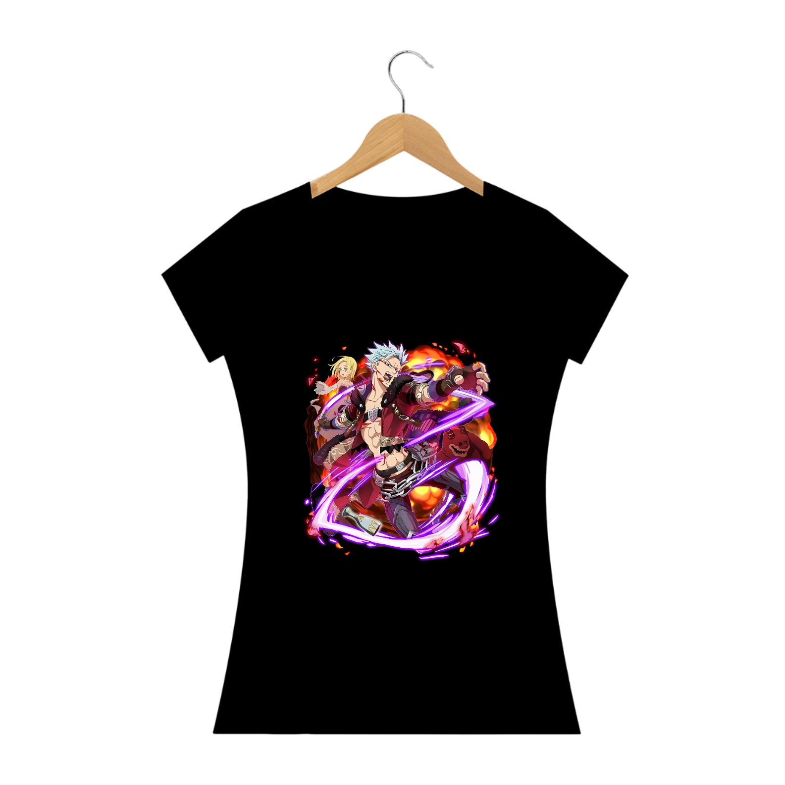 Camiseta Feminina -  Nanatsu no Taizai