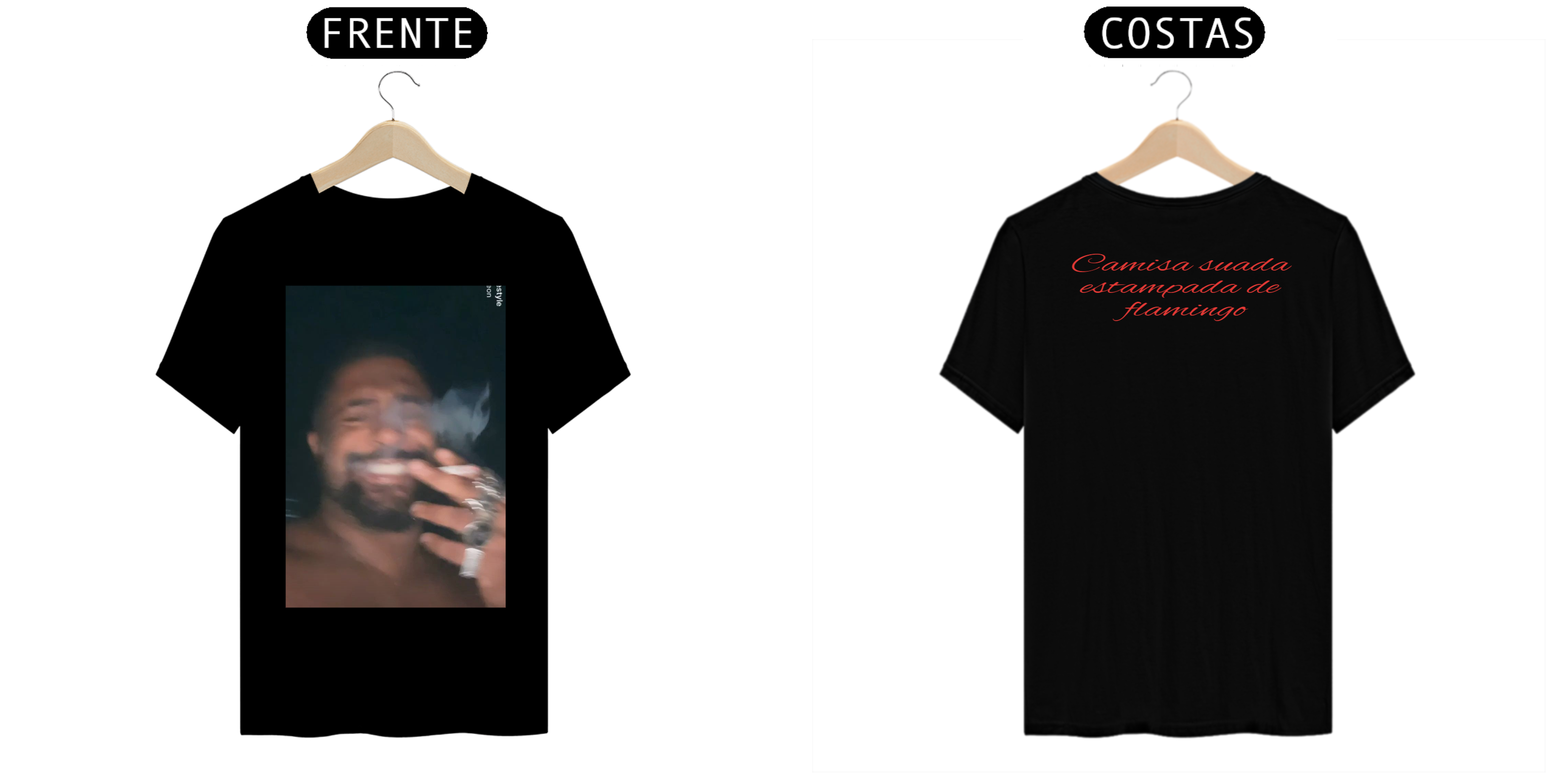 Nome do produto  T-SHIRT PRIMEBACO EXU DO BLUES