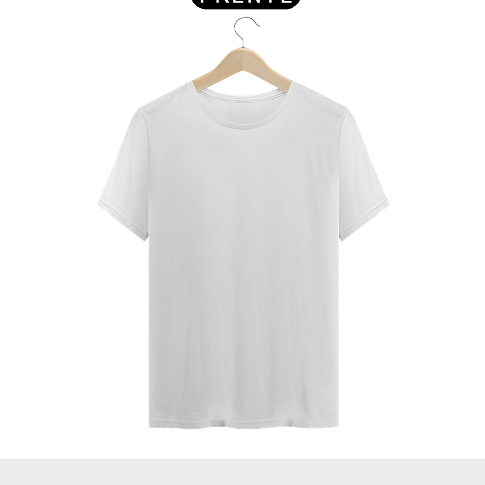 CAMISETA MASCULINA SEM ESTAMPA