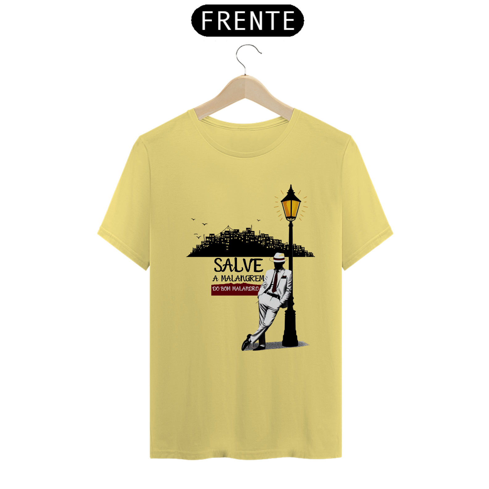 Camiseta Masc Estonada Seu zé Boa malandragem