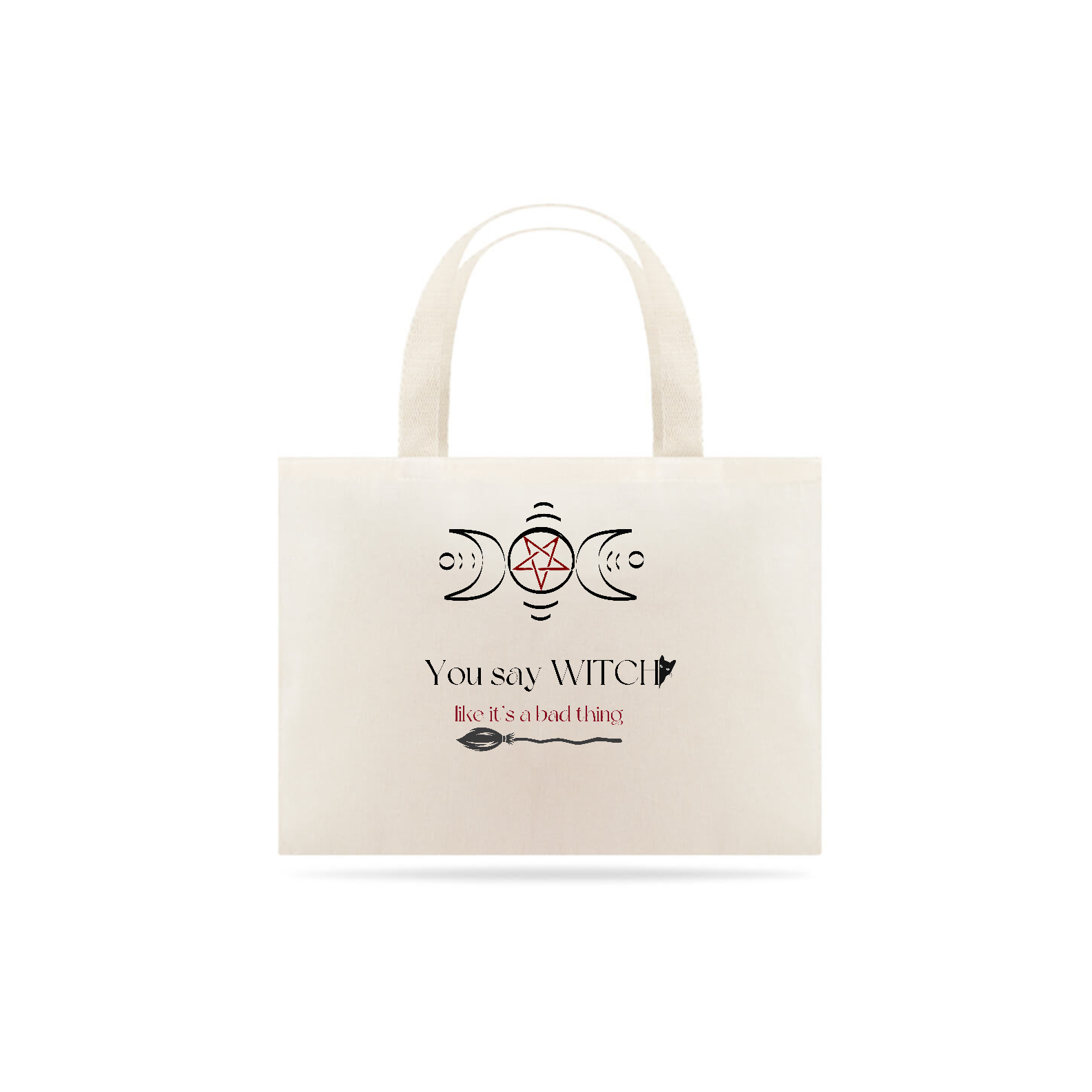 Eco Bag call me witch 