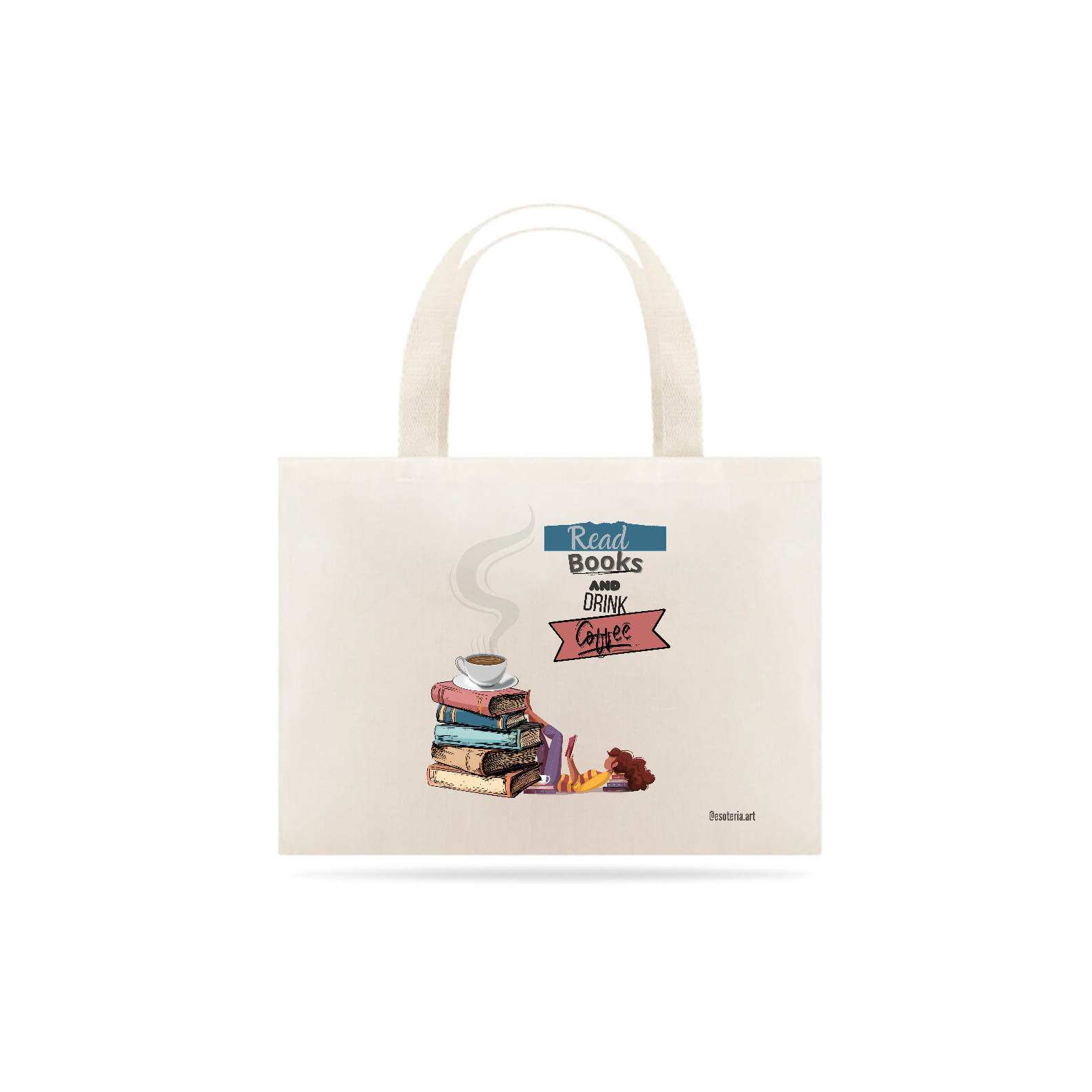 Ecobag book and coffe