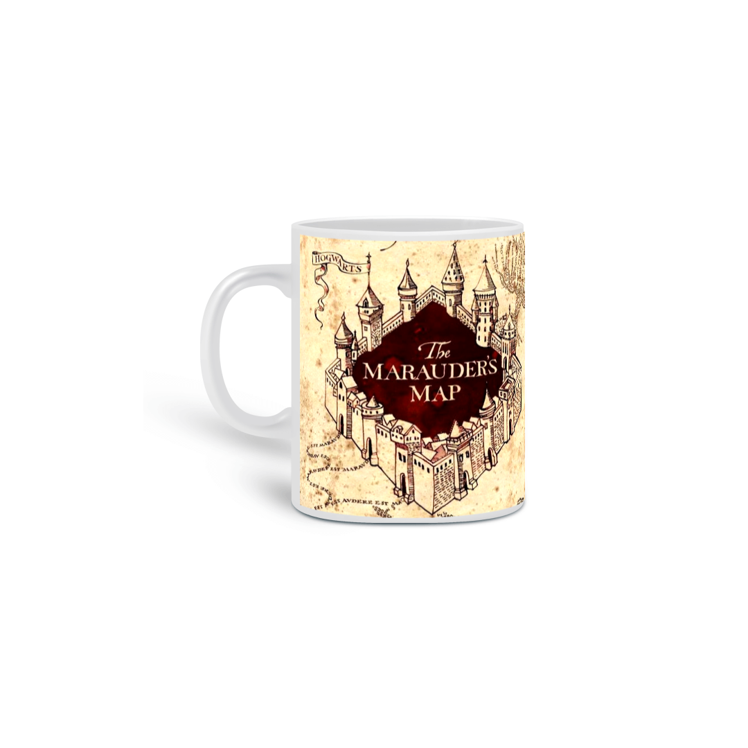 Caneca Harry Potter Mapa do Maroto