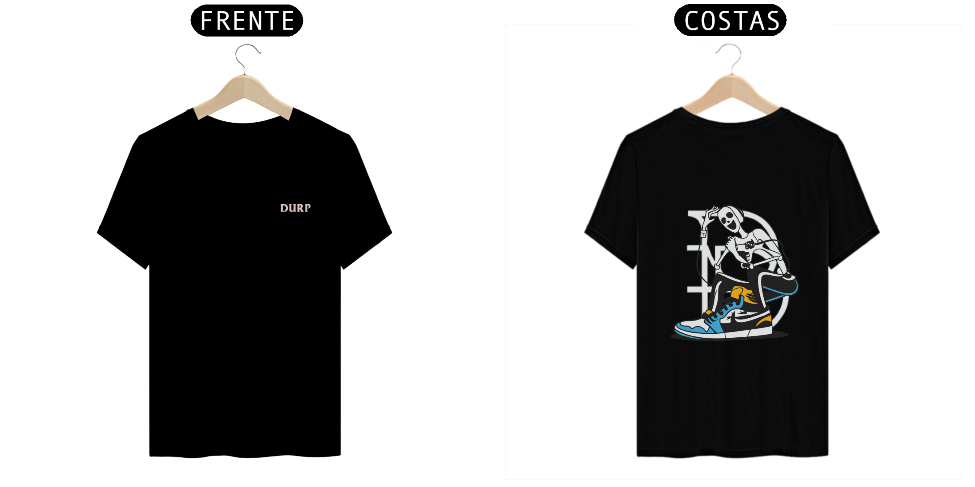 Nome do produto  Durp Fastasma DD Estampada - Black