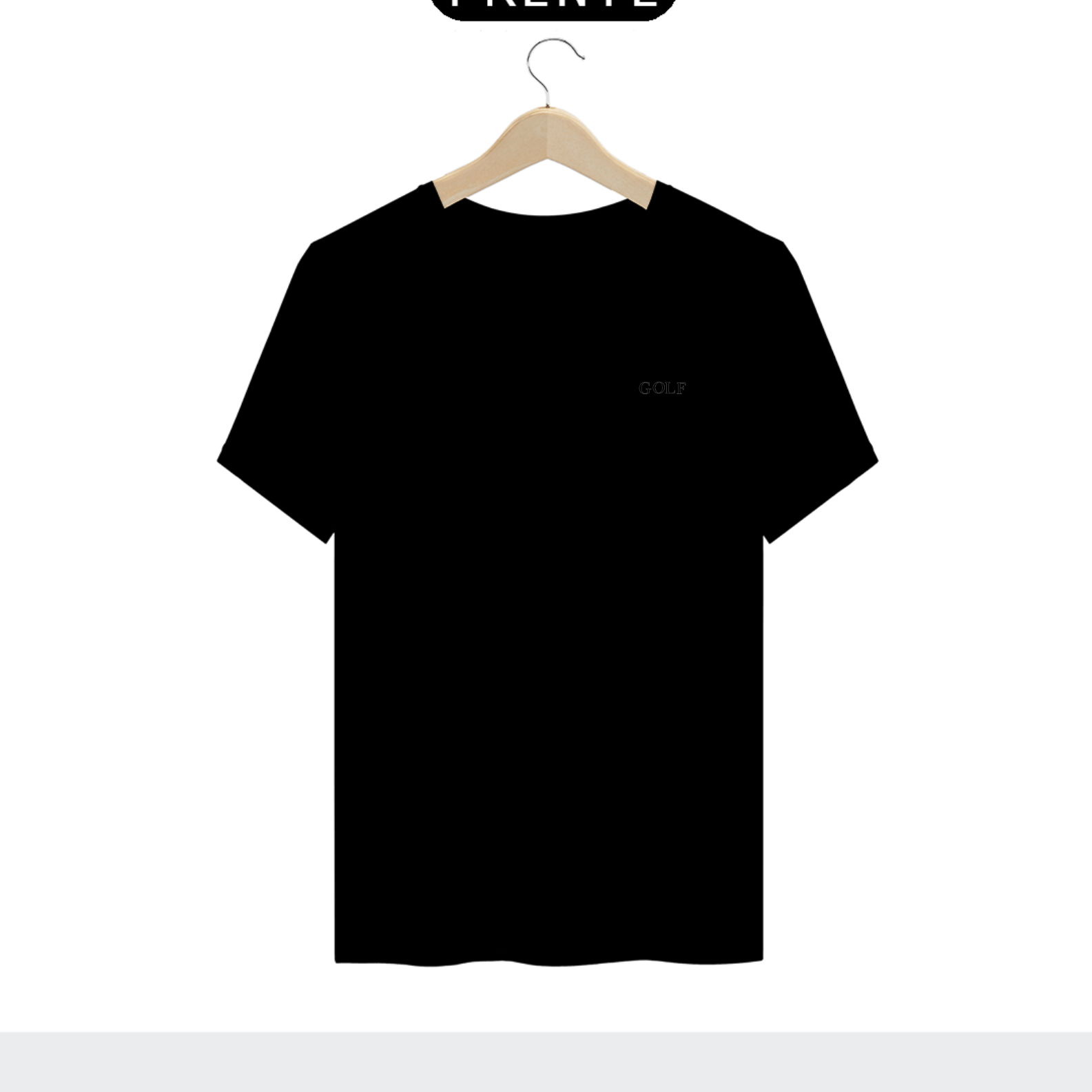 Nome do produto  Camiseta Golf edition premium logo black