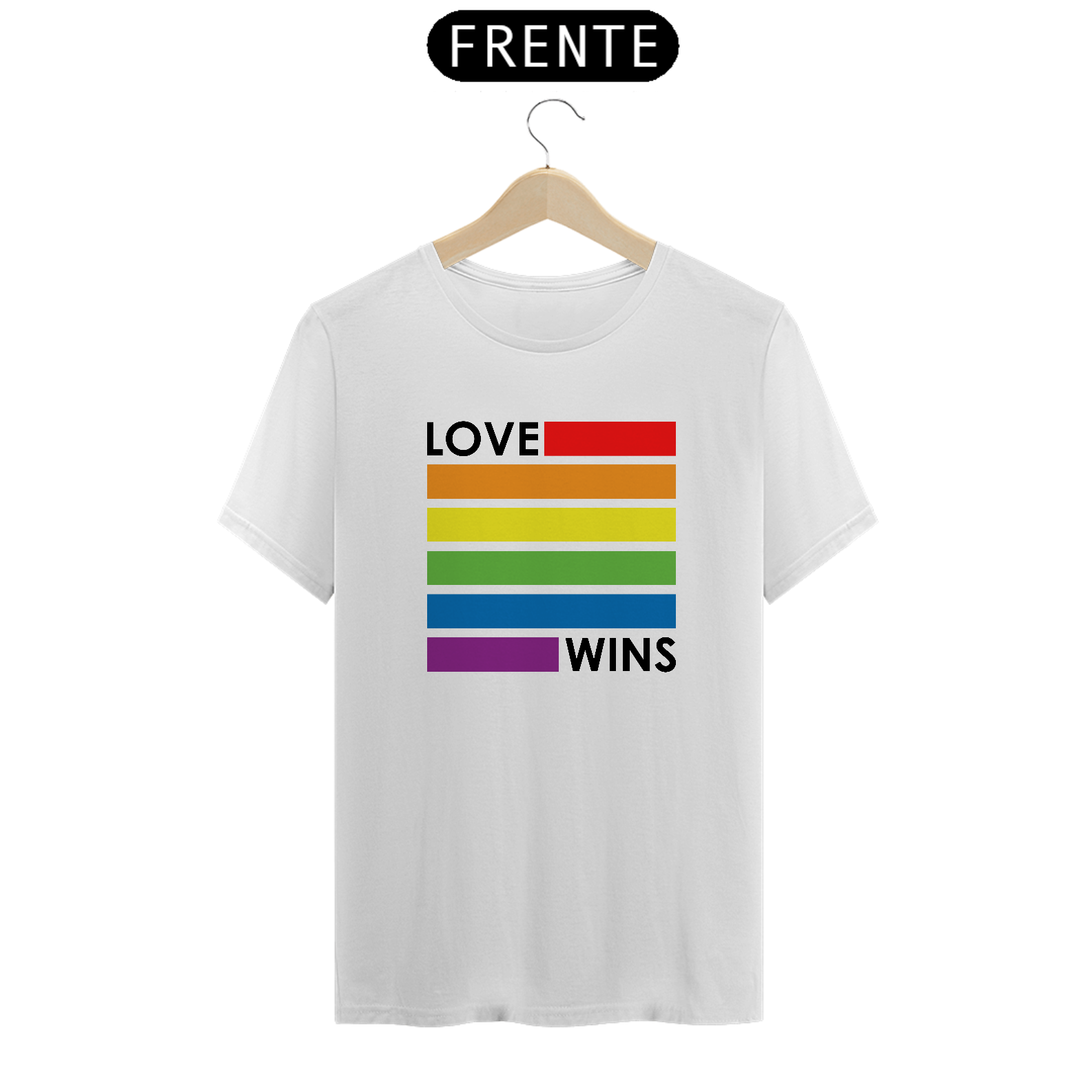 Camiseta Love Wins