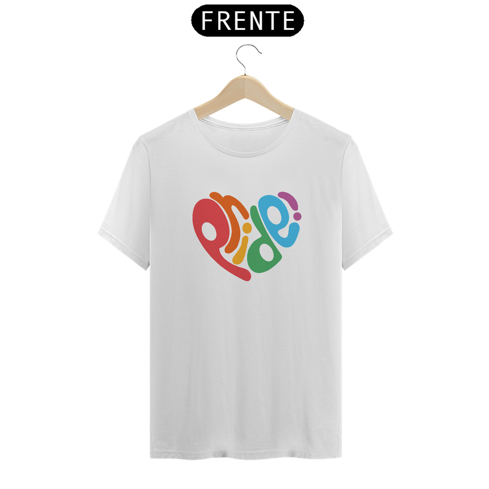 Camiseta Pride Coração