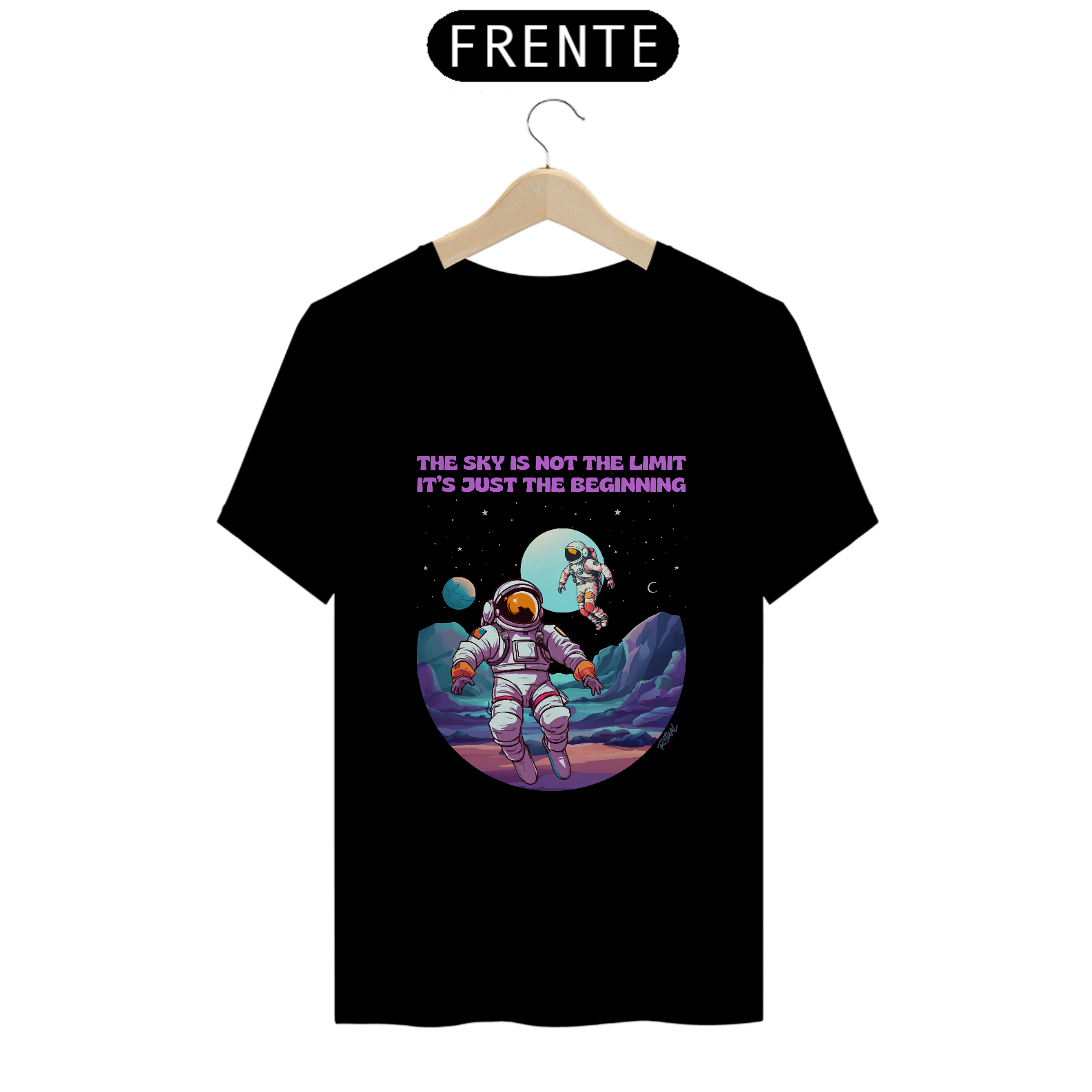 Camiseta The sky is not the limit