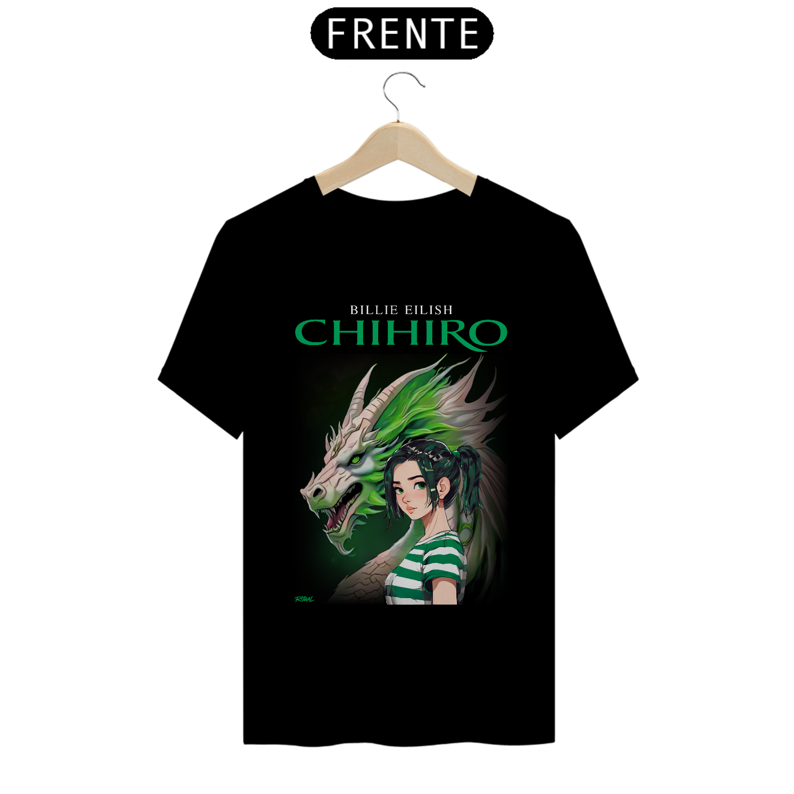 Nome do produto: Camiseta CHIHIRO - Billie Eilish